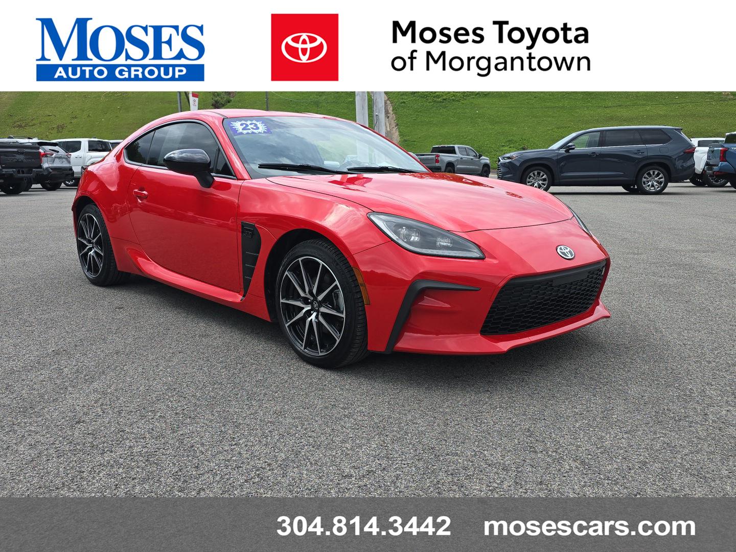 Track bRed 2023 Toyota GR86 Coupe Rear-Wheel Drive 6-Speed Manual