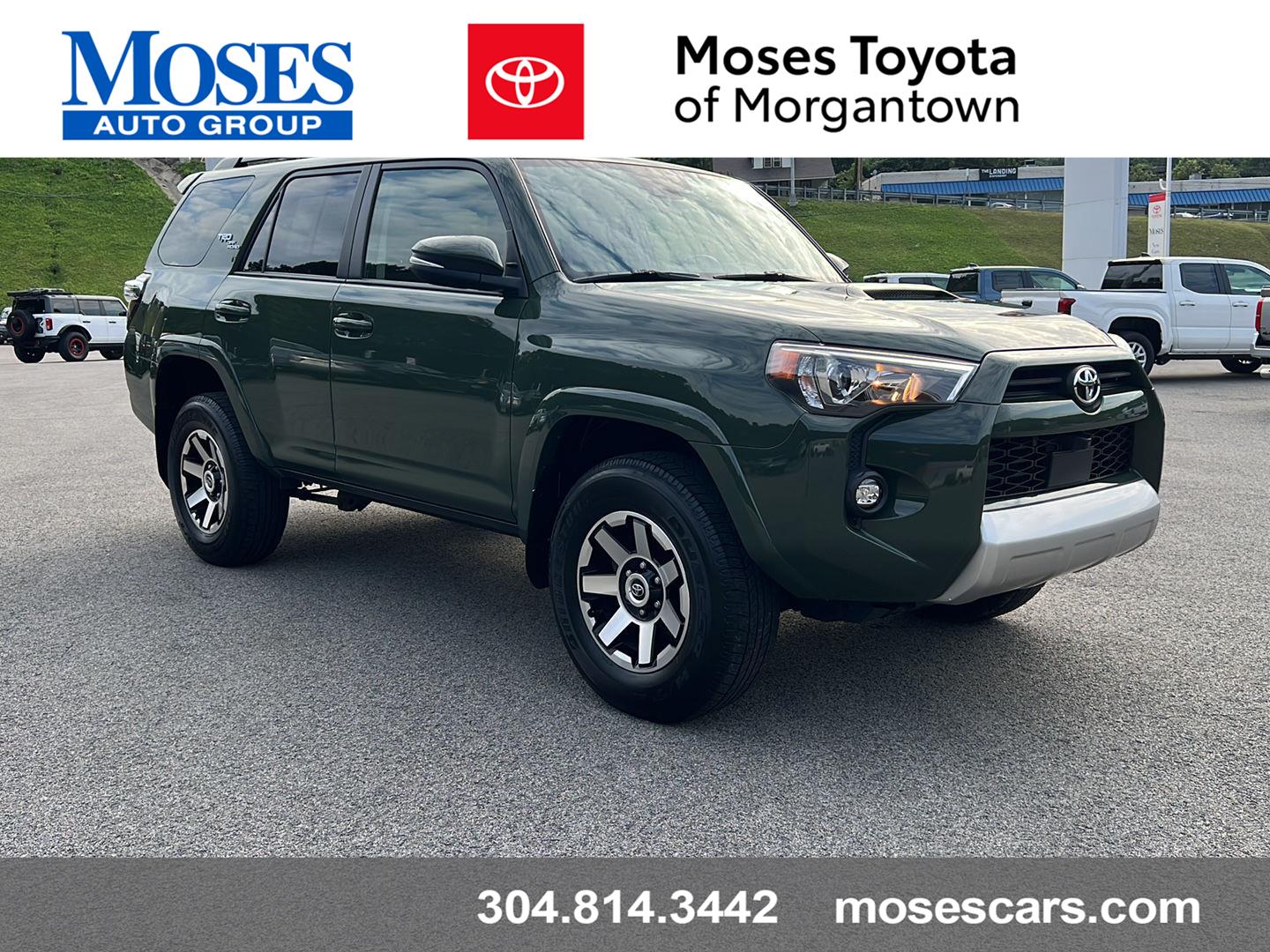 Army Green 2022 Toyota 4Runner SUV / Crossover Four-Wheel Drive Automatic