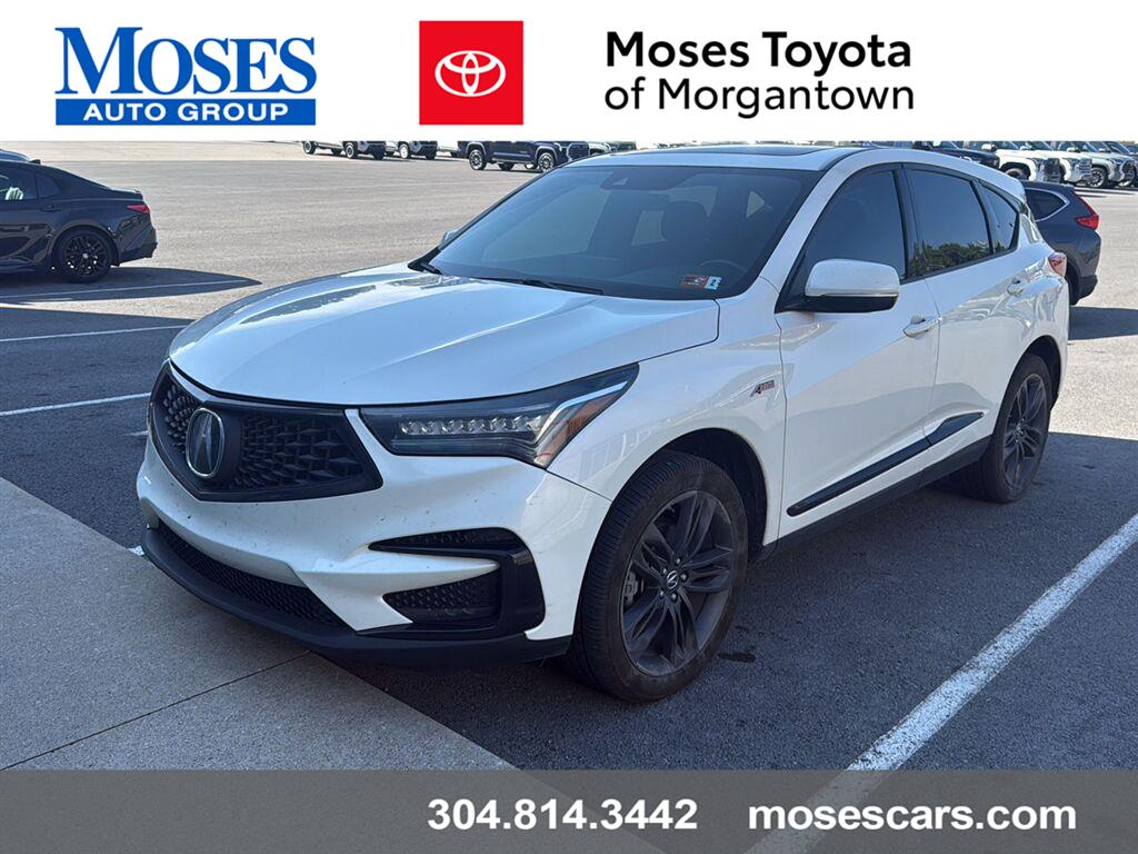 White Diamond Pearl 2019 Acura RDX SUV / Crossover All-Wheel Drive Automatic