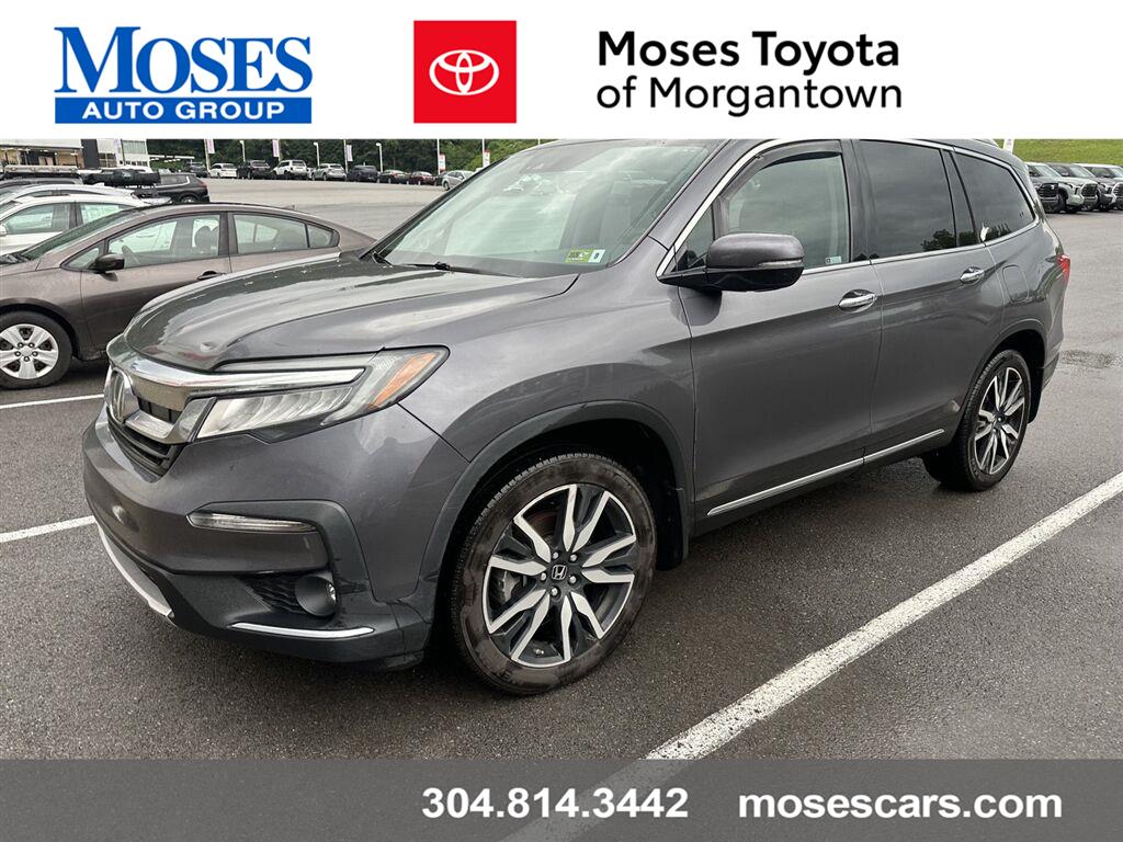 Gray (Modern Steel Metallic) 2021 Honda Pilot SUV / Crossover All-Wheel Drive 9-Speed Automatic