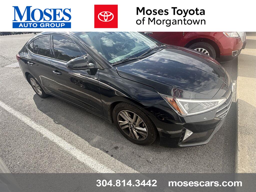 Phantom Black 2019 Hyundai Elantra Sedan Front-Wheel Drive Automatic