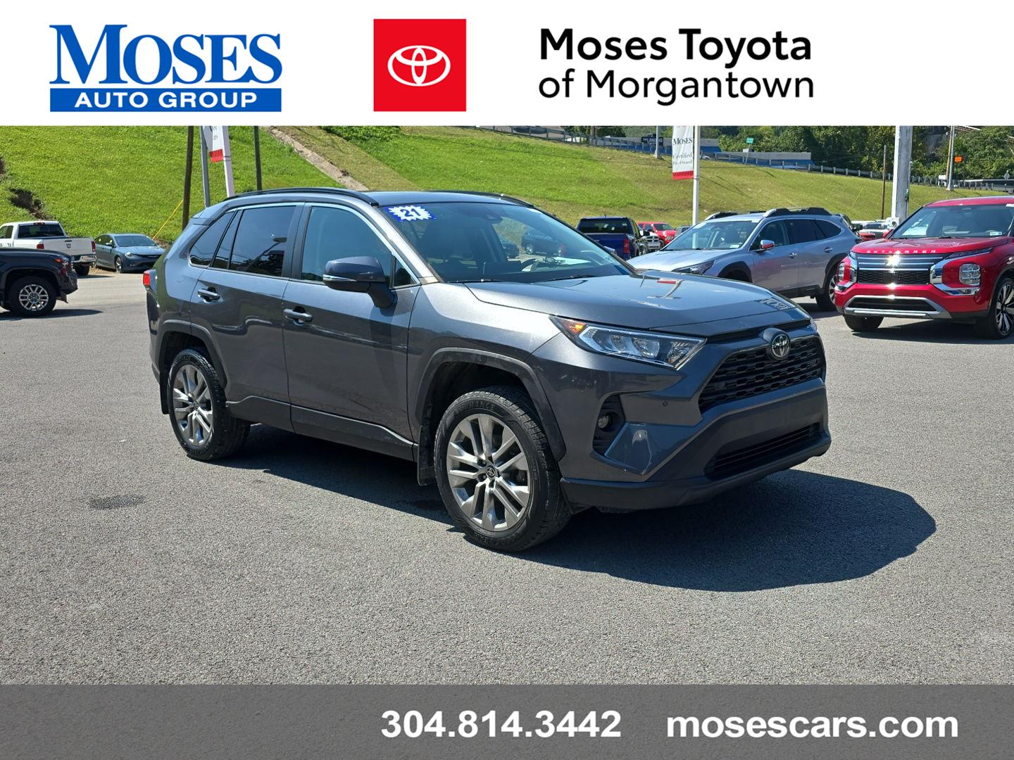 Magnetic Gray Metallic 2021 Toyota RAV4 SUV / Crossover All-Wheel Drive Automatic