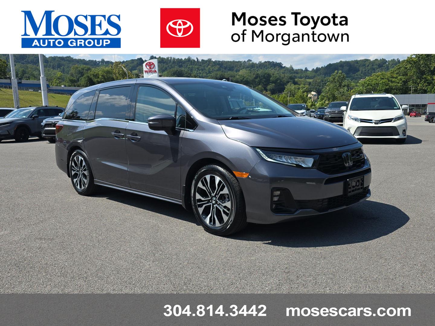 Gray (Modern Steel Metallic) 2025 Honda Odyssey Minivan Front-Wheel Drive Automatic
