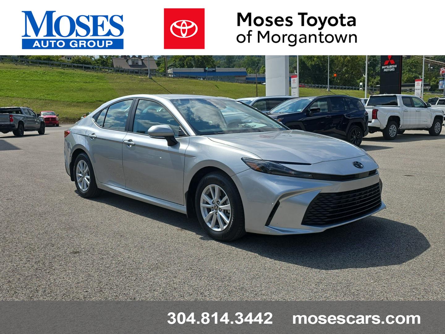Celestial Silver Metallic 2026 Toyota Camry Sedan Front-Wheel Drive Continuously Variable Transmission