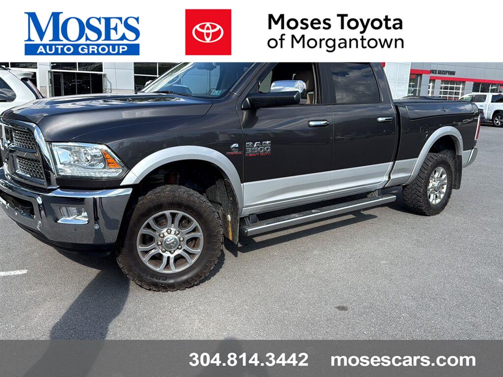 Gray (Granite Crystal Metallic Clearcoat) 2017 RAM 3500 Pickup Truck Four-Wheel Drive 6-Speed Automatic