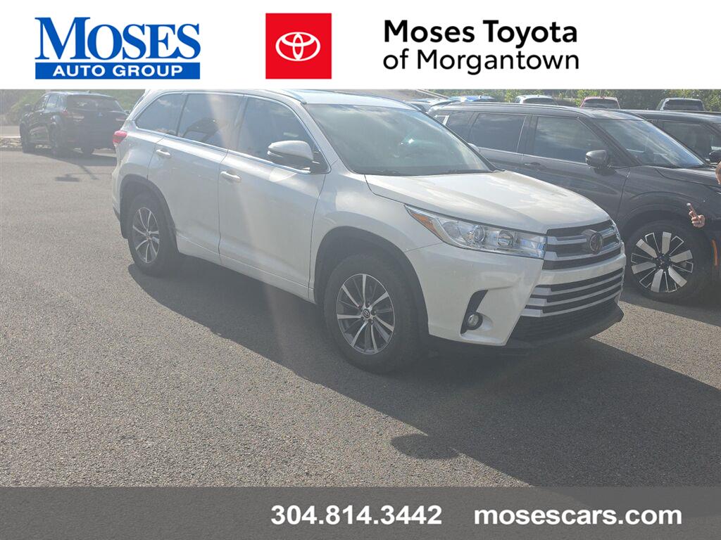 White (Blizzard Pearl) 2018 Toyota Highlander SUV / Crossover All-Wheel Drive 8-Speed Automatic