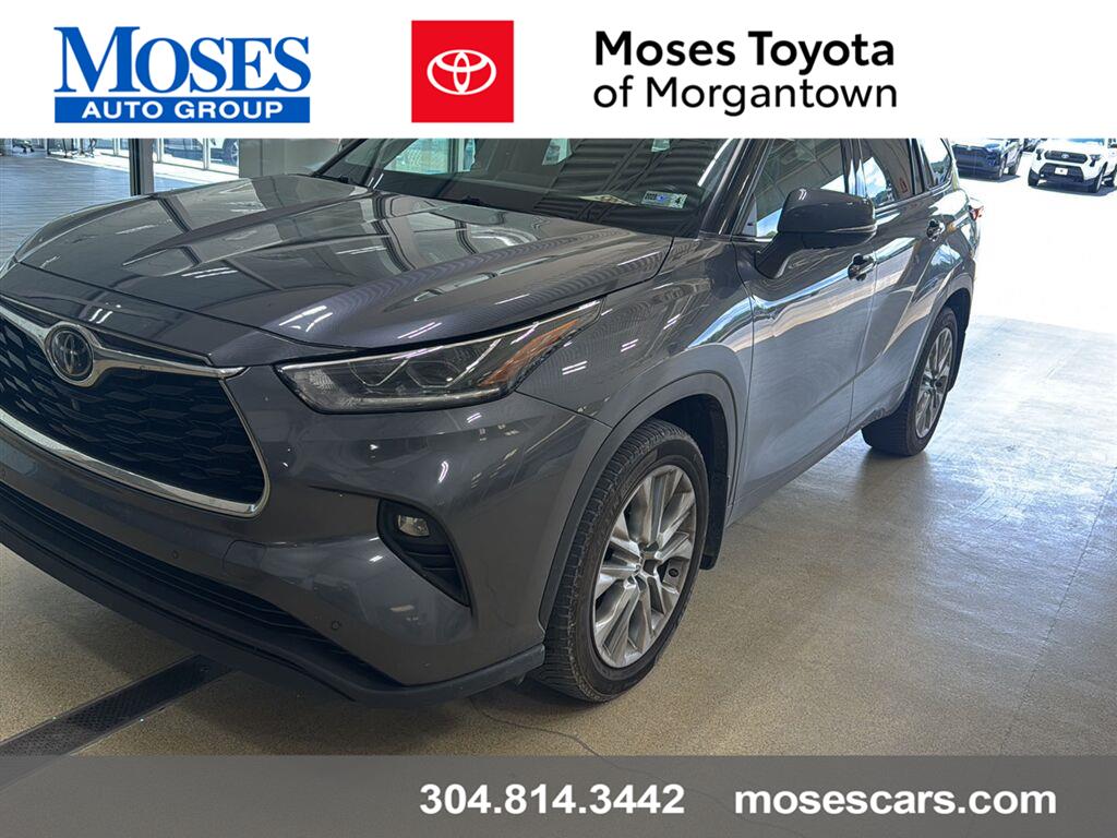 Magnetic Gray Metallic 2020 Toyota Highlander SUV / Crossover All-Wheel Drive Automatic