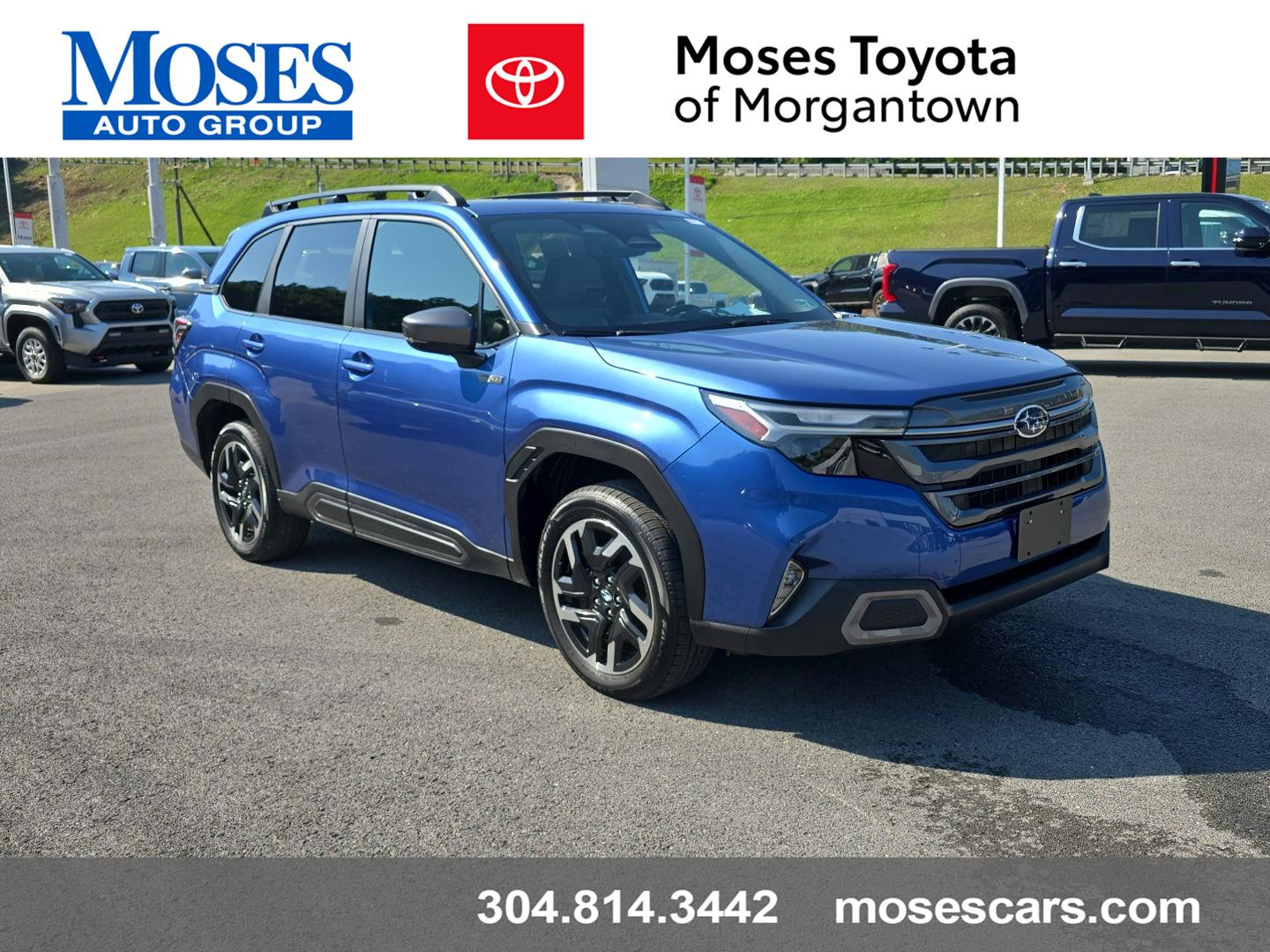 Daybreak Blue Pearl 2025 Subaru Forester Hybrid SUV / Crossover All-Wheel Drive Continuously Variable Transmission