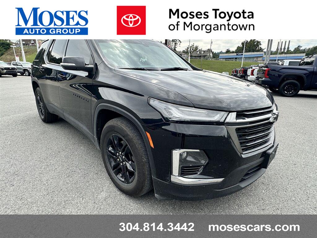 Mosaic Black Metallic 2023 Chevrolet Traverse SUV / Crossover Four-Wheel Drive 9-Speed Automatic