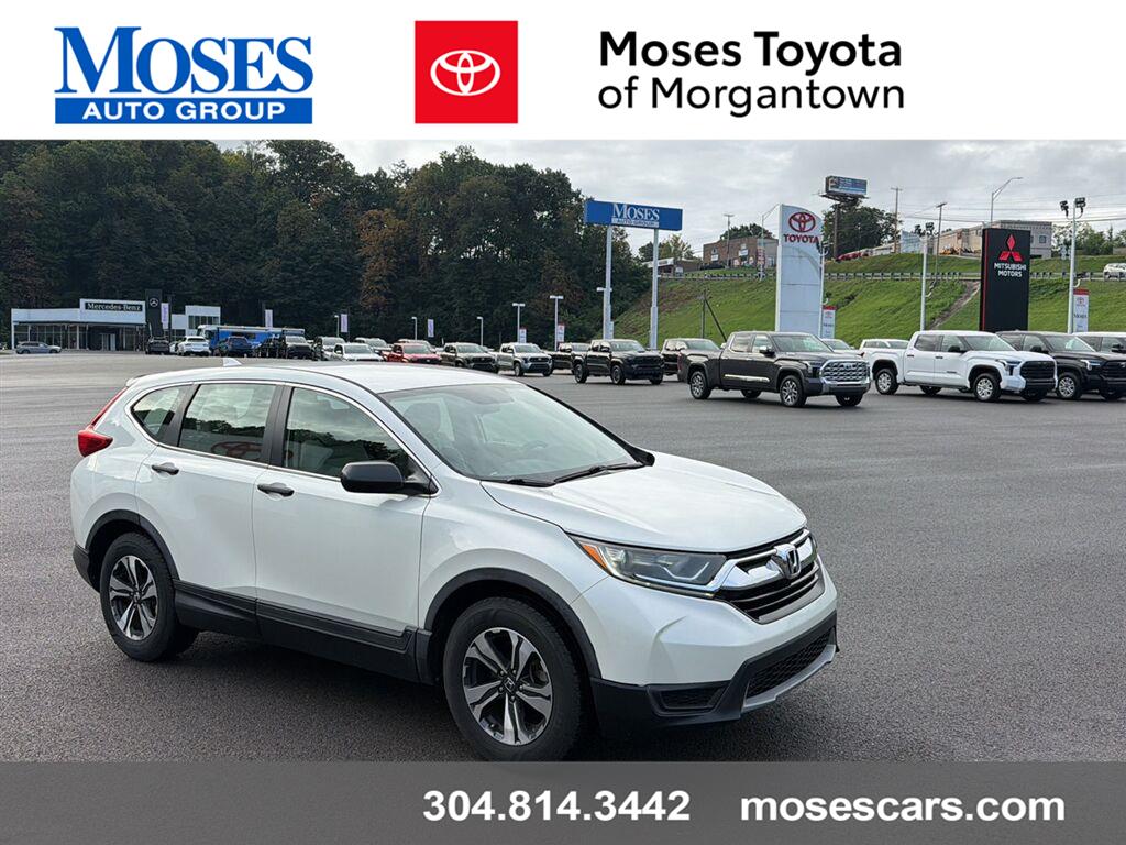 White Diamond Pearl 2018 Honda CR-V SUV / Crossover Front-Wheel Drive Continuously Variable Transmission