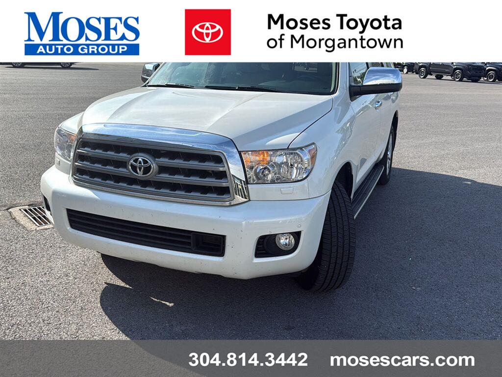 White (Blizzard Pearl) 2014 Toyota Sequoia SUV / Crossover Four-Wheel Drive Automatic