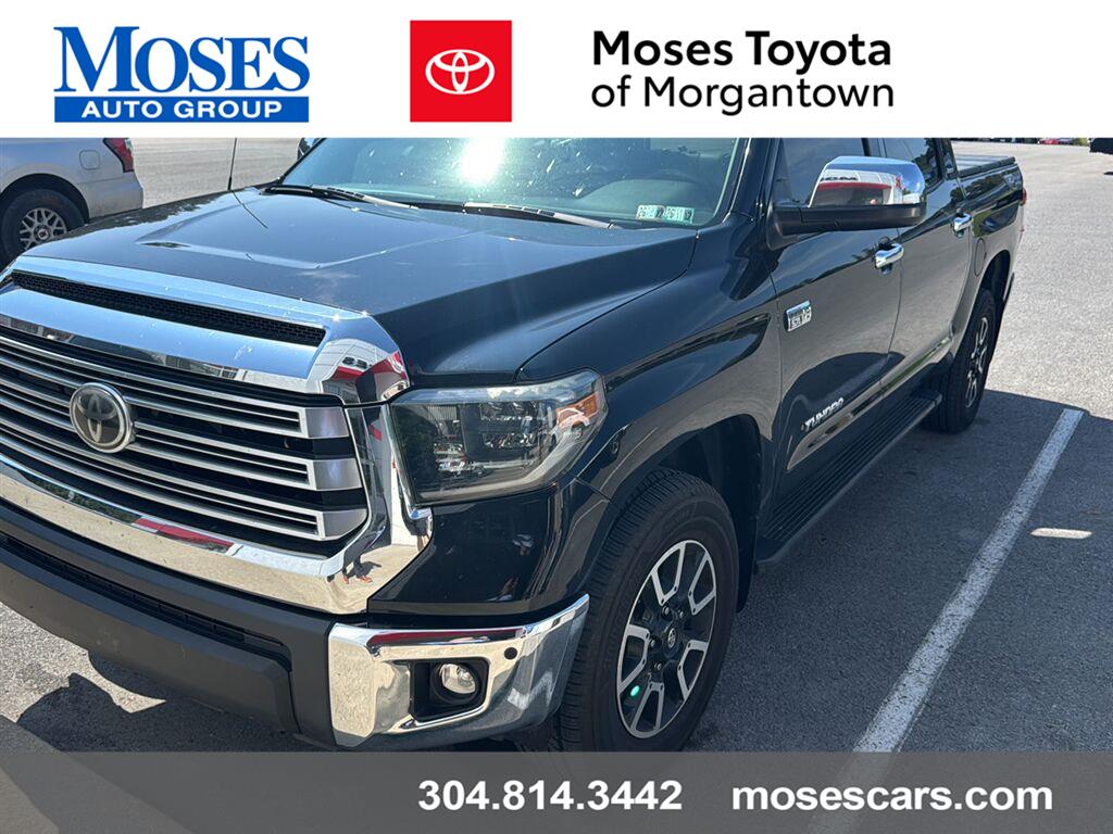 Midnight Black Metallic 2019 Toyota Tundra Pickup Truck Four-Wheel Drive Automatic