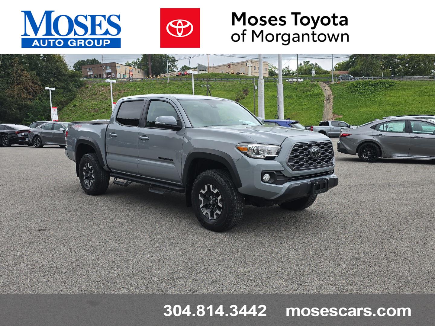 Cement 2021 Toyota Tacoma Pickup Truck Four-Wheel Drive 6-Speed Automatic