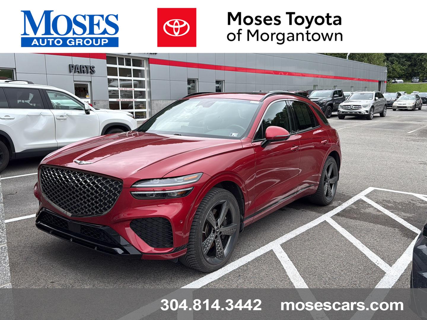 Mauna Red 2023 Genesis GV70 SUV / Crossover All-Wheel Drive Automatic