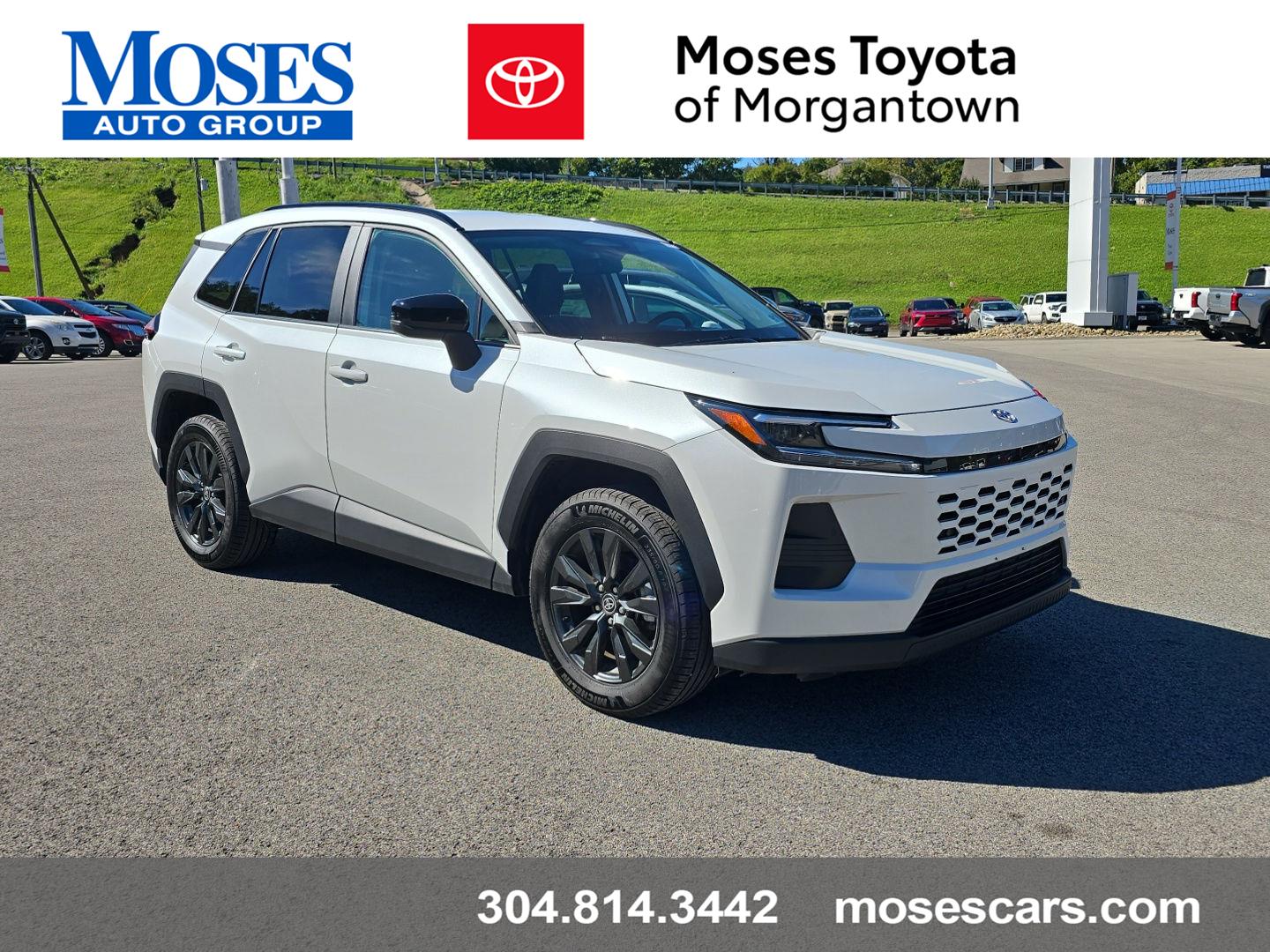 White (Wind Chill Pearl) 2026 Toyota RAV4 SUV / Crossover All-Wheel Drive Continuously Variable Transmission