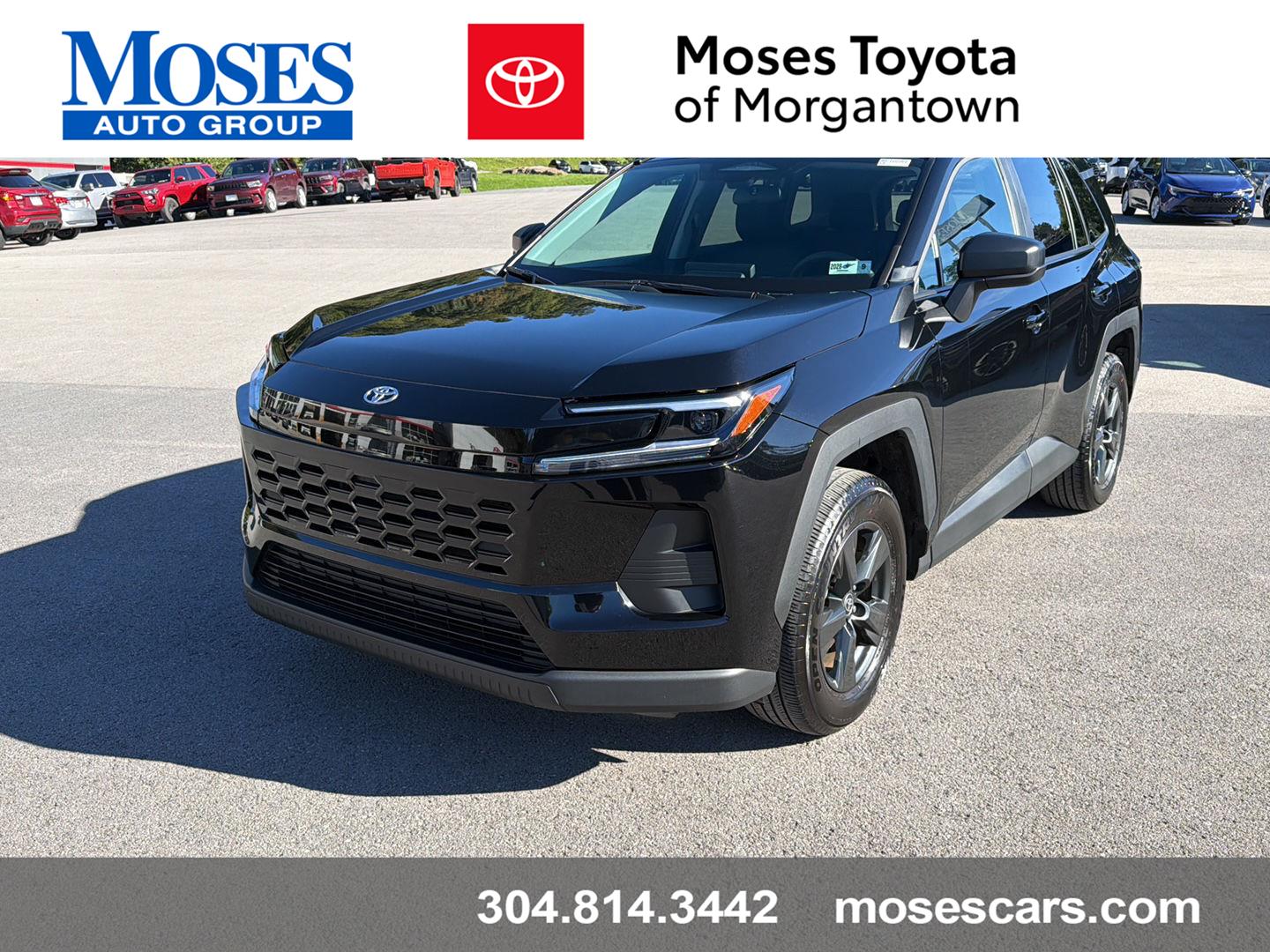 Midnight Black Metallic 2026 Toyota RAV4 SUV / Crossover All-Wheel Drive