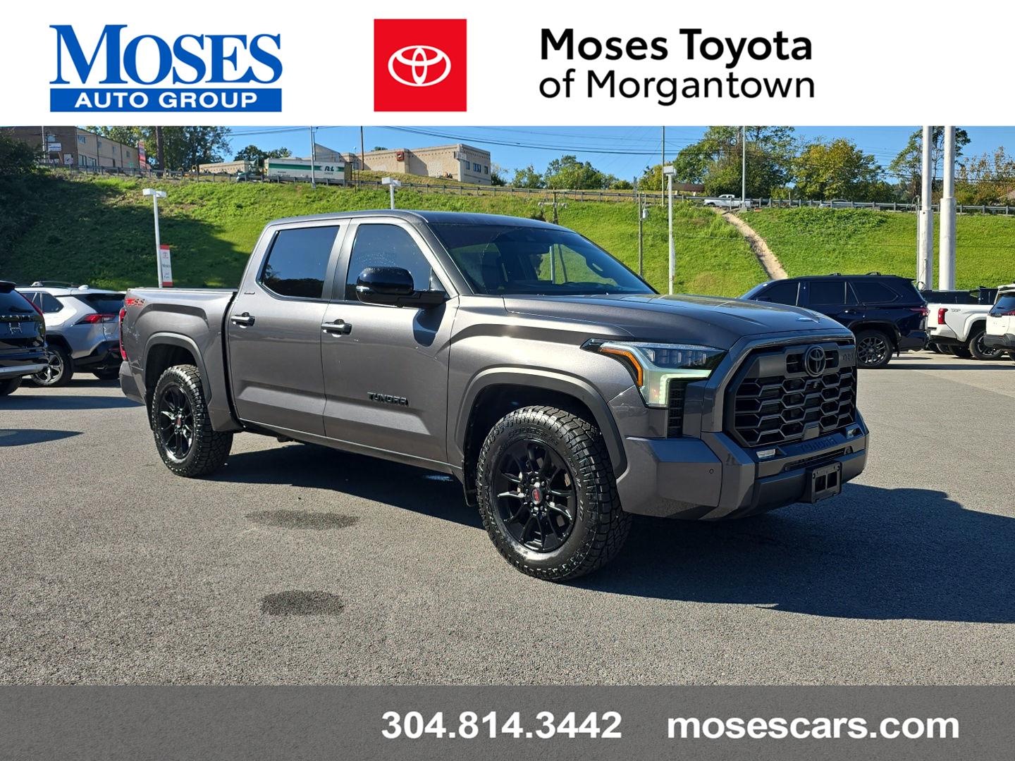 Magnetic Gray Metallic 2025 Toyota Tundra Pickup Truck Four-Wheel Drive Automatic