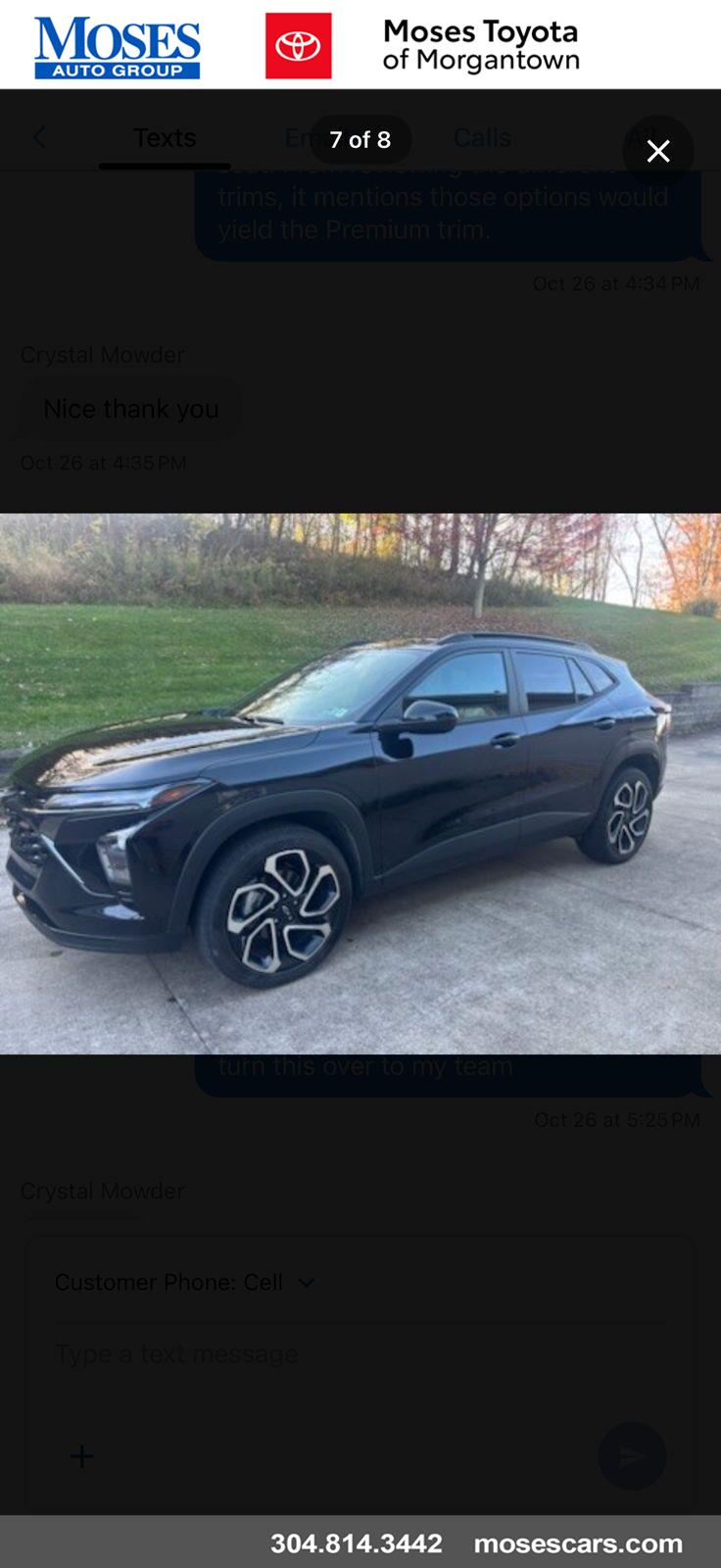 2024 Chevrolet Trax RS with 2RS FWD