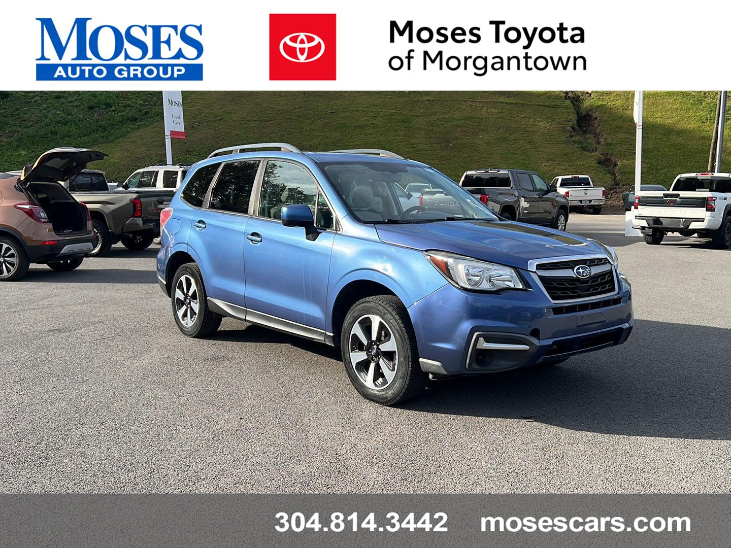Quartz Blue Pearl 2018 Subaru Forester SUV / Crossover All-Wheel Drive Continuously Variable Transmission
