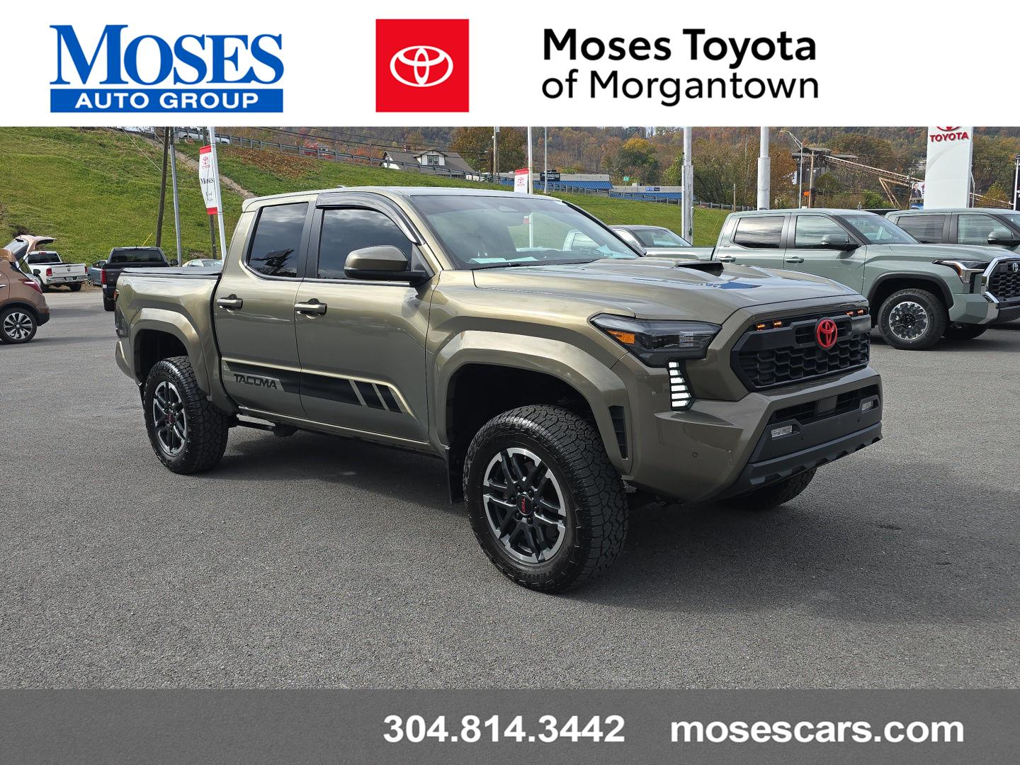 Bronze Oxide 2024 Toyota Tacoma Pickup Truck Four-Wheel Drive Manual