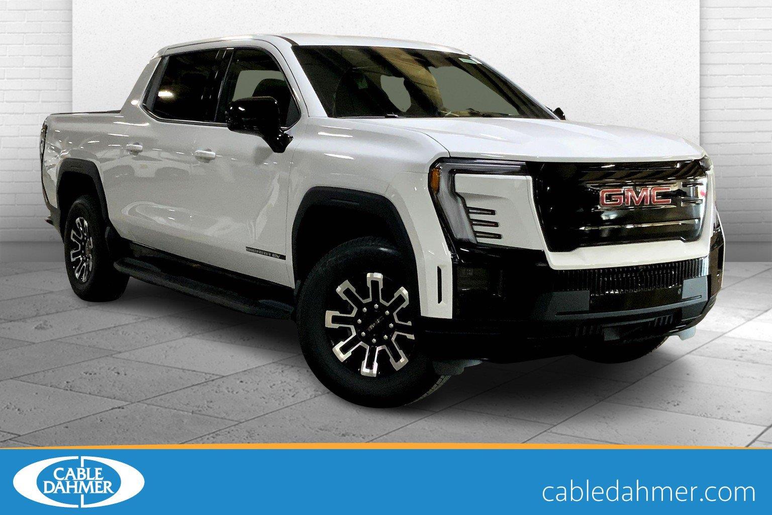 Summit White 2026 GMC Sierra EV Pickup Truck All-Wheel Drive Automatic