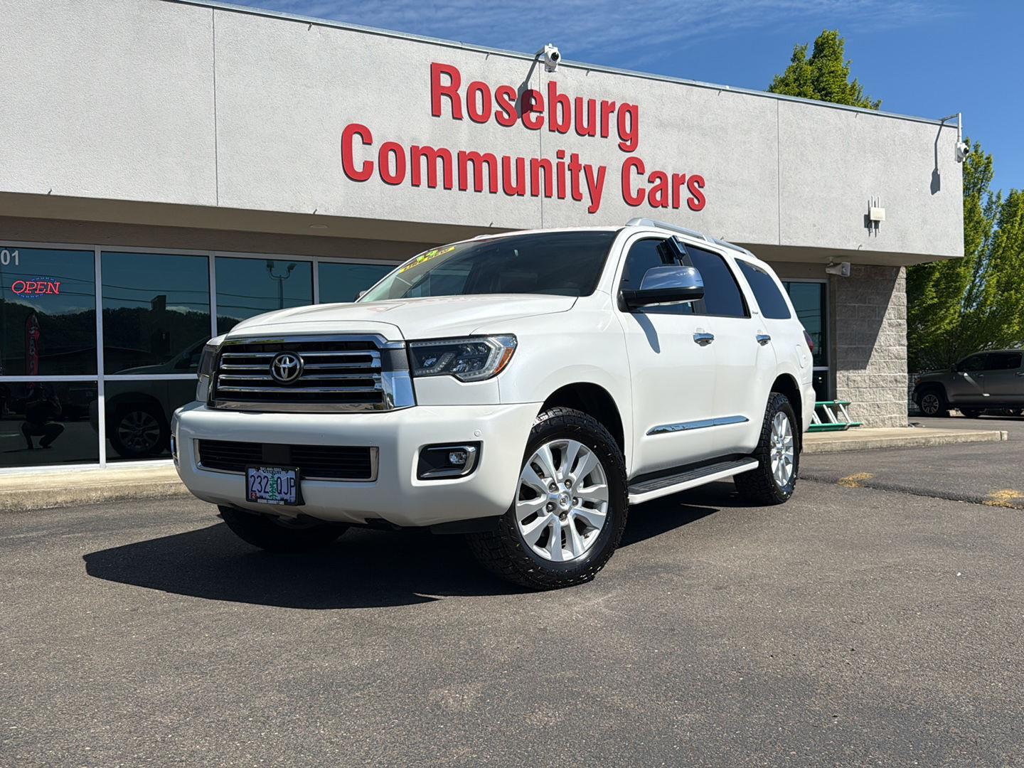 White (Blizzard Pearl) 2019 Toyota Sequoia Platinum 4WD SUV / Crossover Four-Wheel Drive Automatic