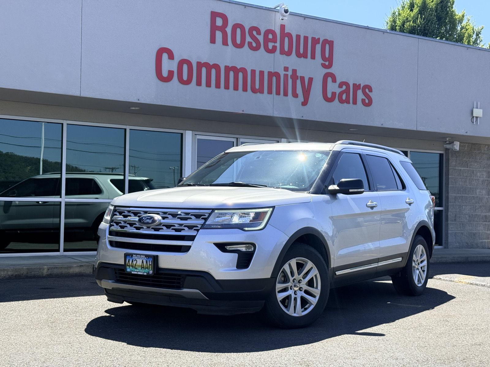 Ingot Silver Metallic 2018 Ford Explorer SUV / Crossover All-Wheel Drive 6-Speed Automatic