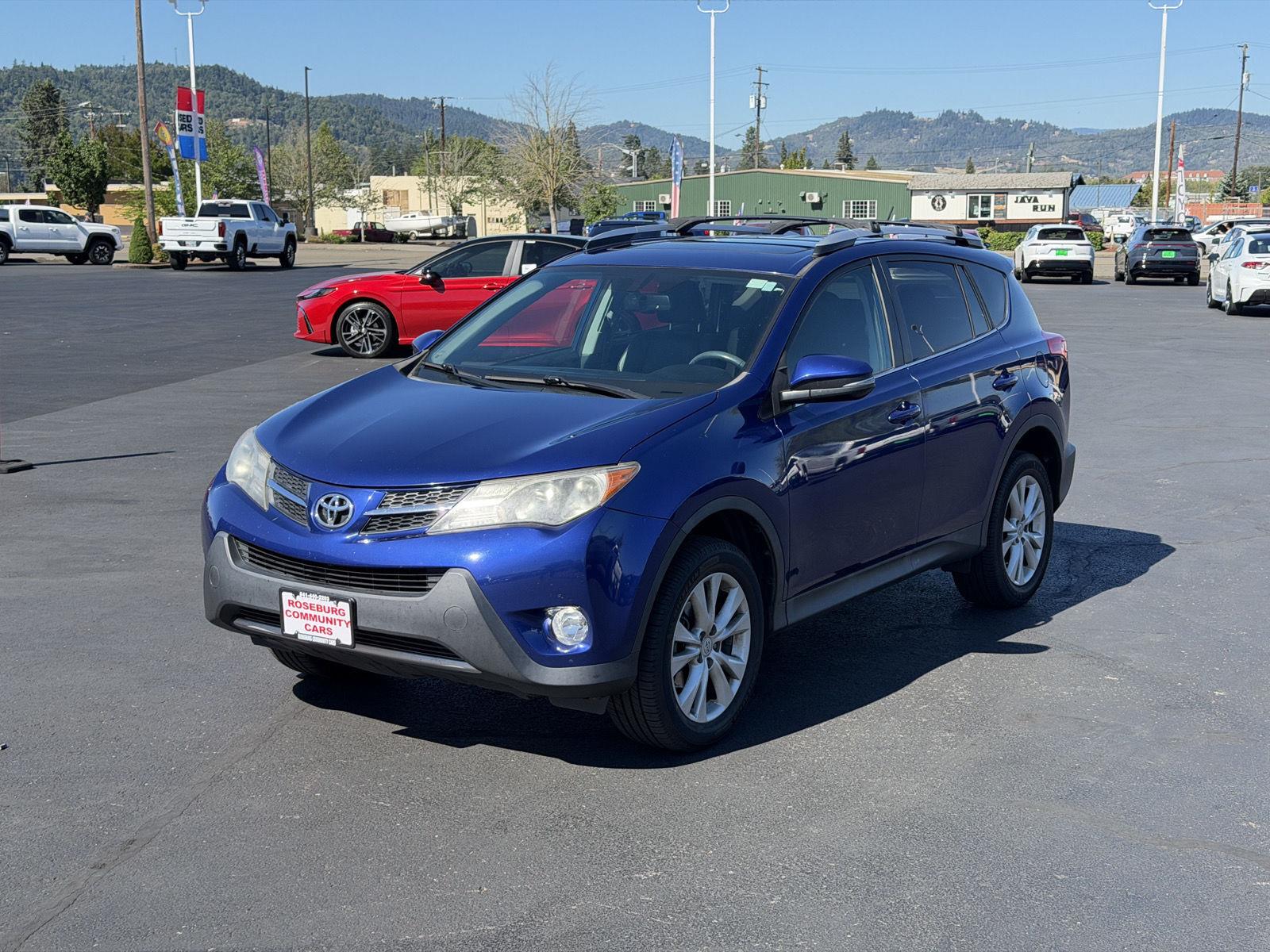 Blue Crush Metallic 2015 Toyota RAV4 SUV / Crossover All-Wheel Drive Automatic