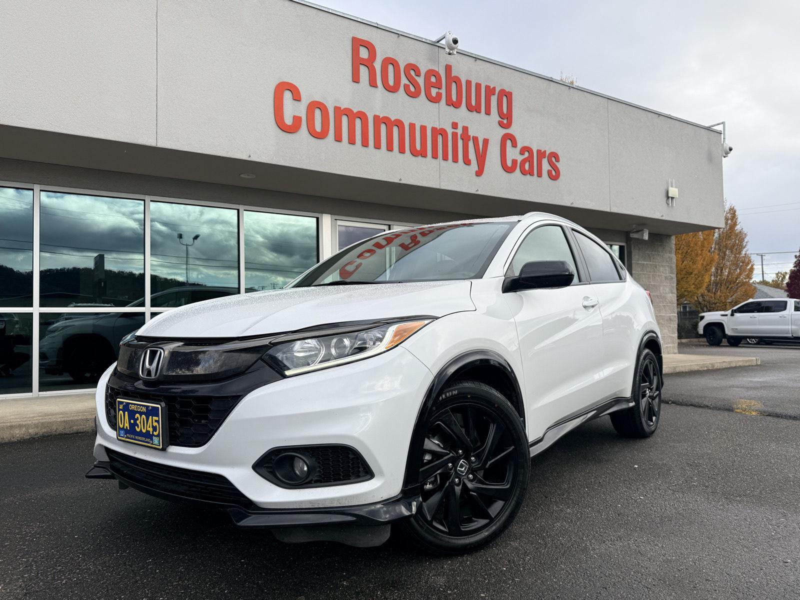 Platinum White Pearl 2022 Honda HR-V SUV / Crossover All-Wheel Drive Continuously Variable Transmission
