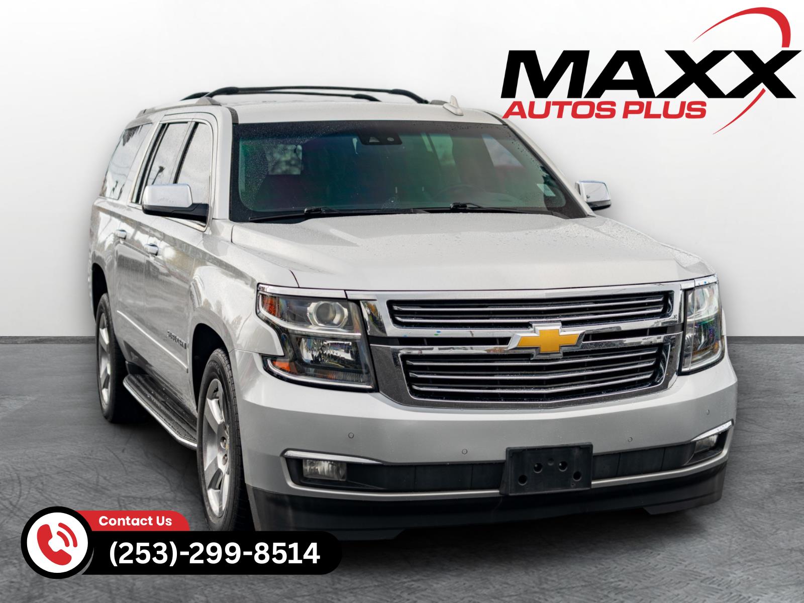 Silver Ice Metallic 2020 Chevrolet Suburban SUV / Crossover Four-Wheel Drive 6-Speed Automatic