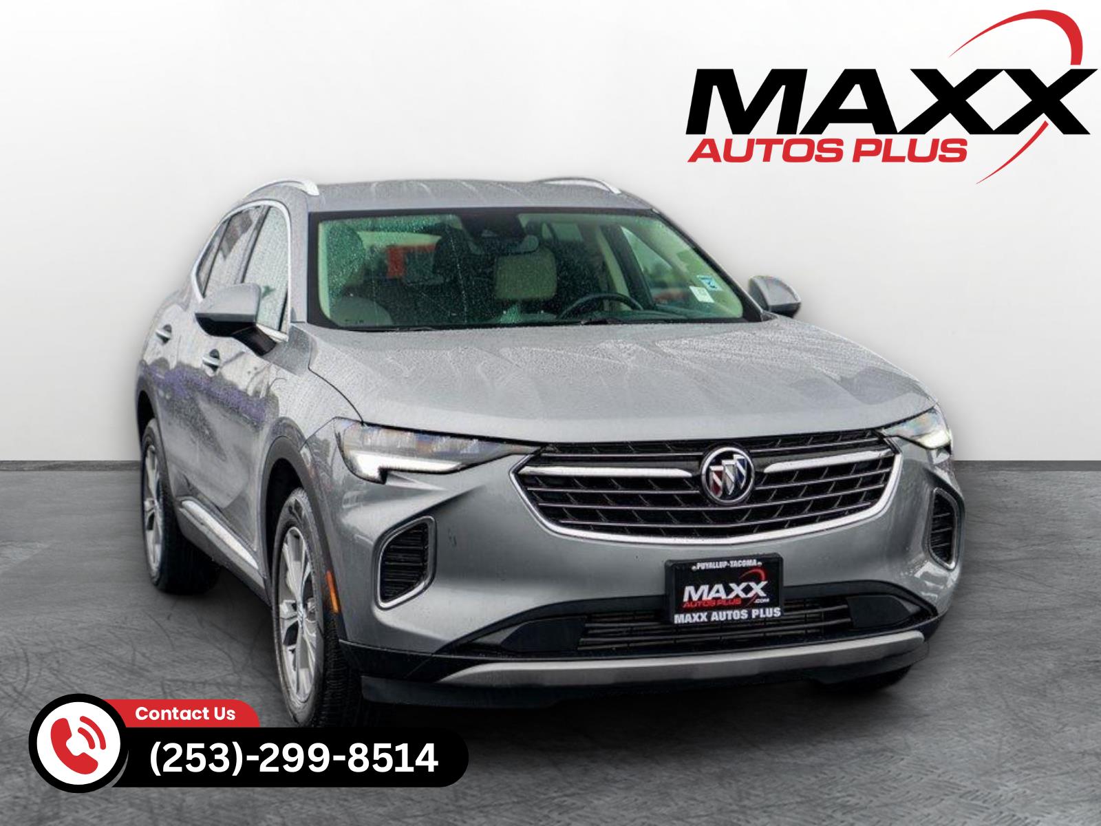 Moonstone Gray Metallic 2023 Buick Envision Preferred FWD SUV / Crossover Front-Wheel Drive 9-Speed Automatic