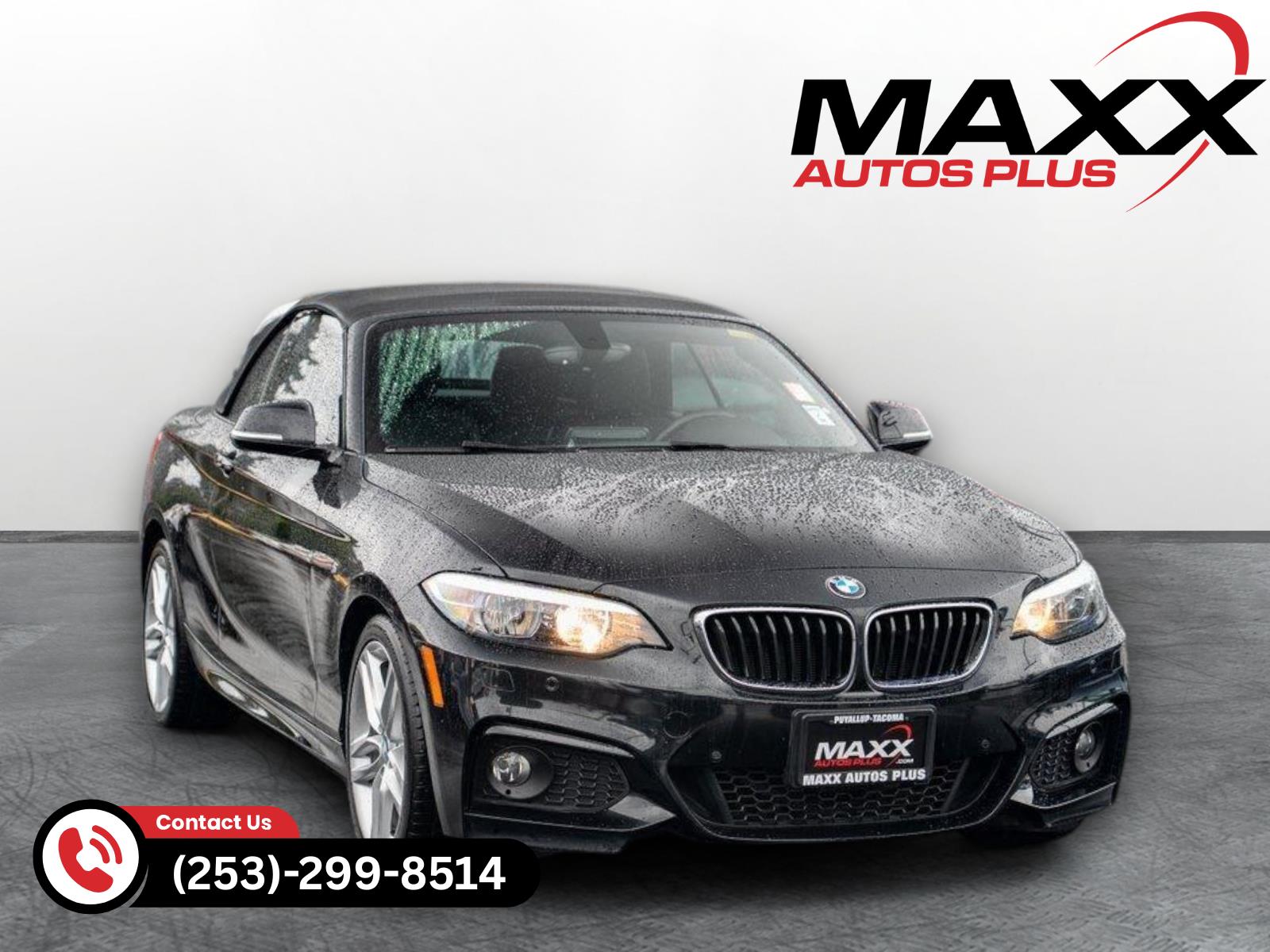 Black Sapphire Metallic 2017 BMW 2 Series 230i xDrive Convertible AWD Convertible All-Wheel Drive Automatic