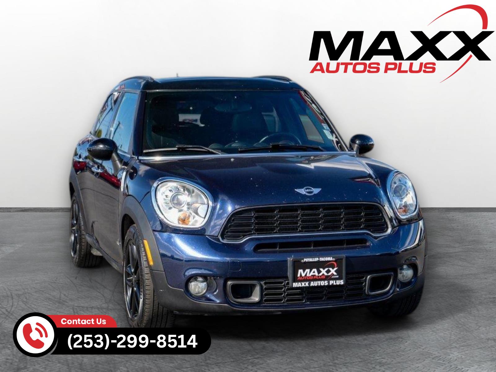 Cosmic Blue Metallic 2011 MINI Countryman S ALL4 AWD SUV / Crossover All-Wheel Drive 6-Speed Manual