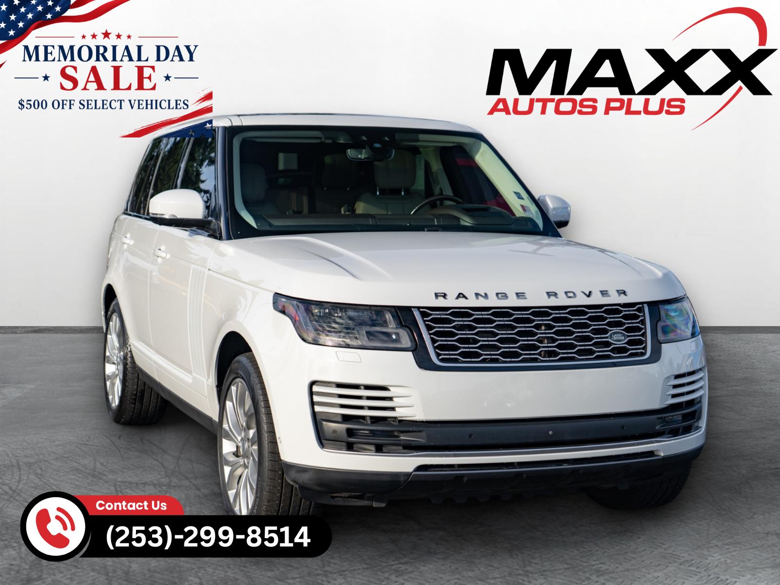 Fuji White 2018 Land Rover Range Rover V8 Supercharged 4WD SUV / Crossover All-Wheel Drive Automatic