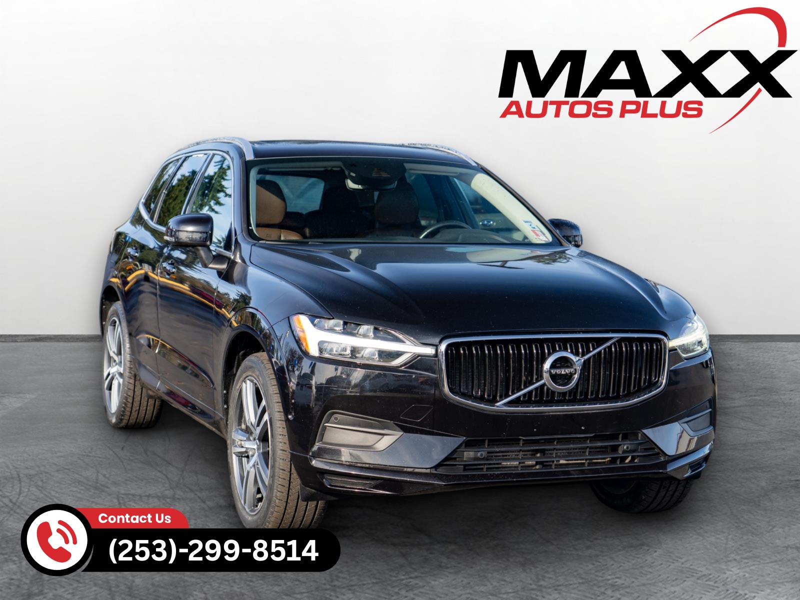 Onyx Black Metallic 2018 Volvo XC60 T5 Momentum AWD SUV / Crossover All-Wheel Drive Automatic