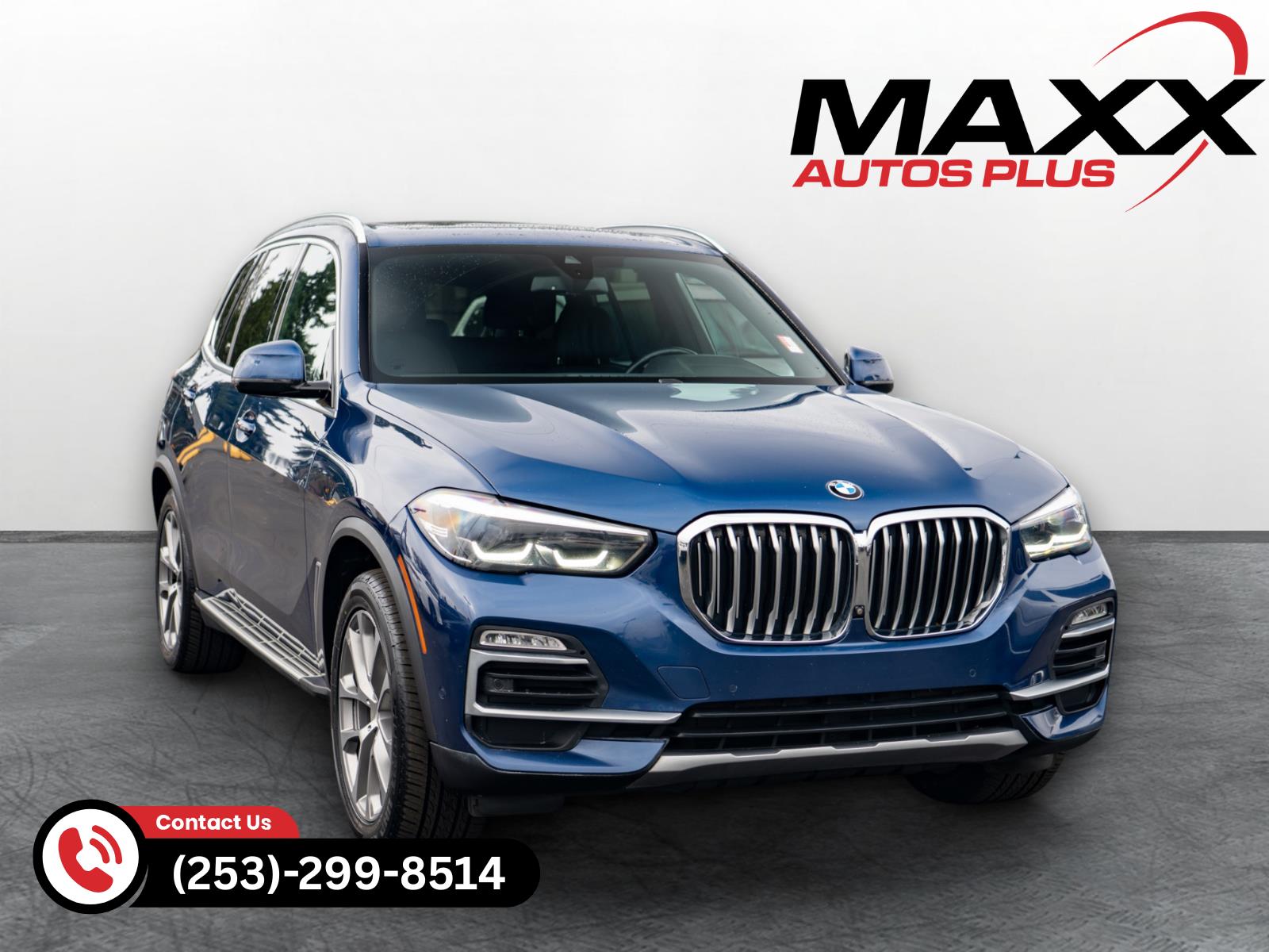 Phytonic Blue Metallic 2019 BMW X5 xDrive40i AWD SUV / Crossover All-Wheel Drive Automatic