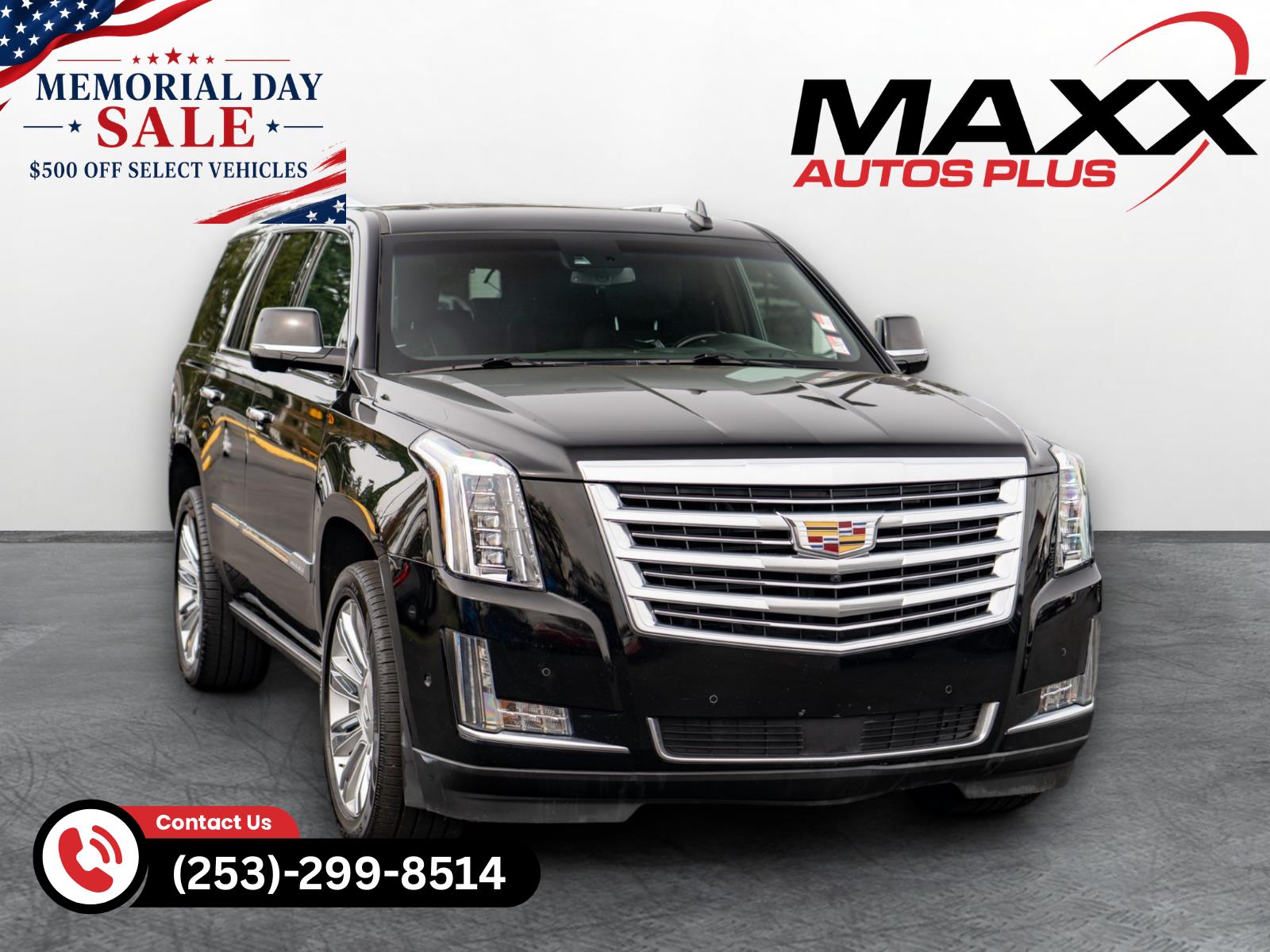 2017 Cadillac Escalade Platinum 4WD SUV / Crossover Four-Wheel Drive 8-Speed Automatic