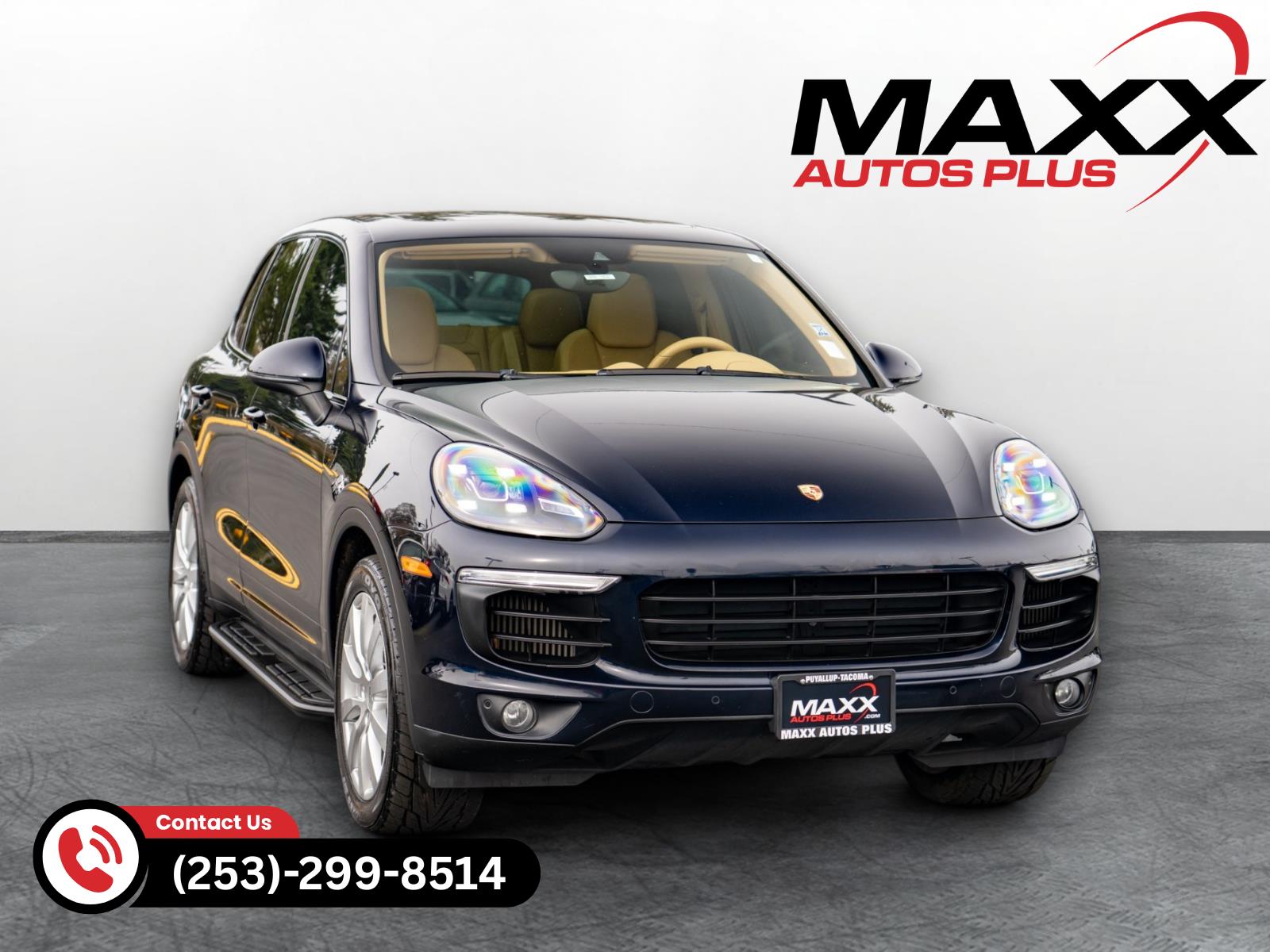 Moonlight Blue Metallic 2015 Porsche Cayenne S AWD SUV / Crossover All-Wheel Drive Automatic
