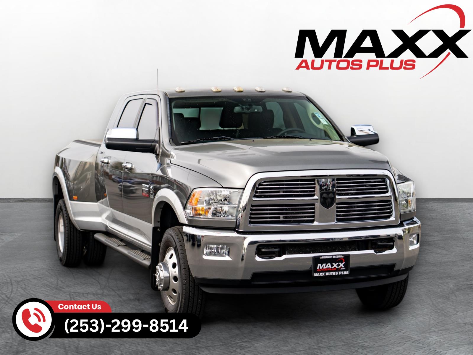 2012 RAM 3500 Laramie Mega Cab DRW 4WD Pickup Truck Four-Wheel Drive