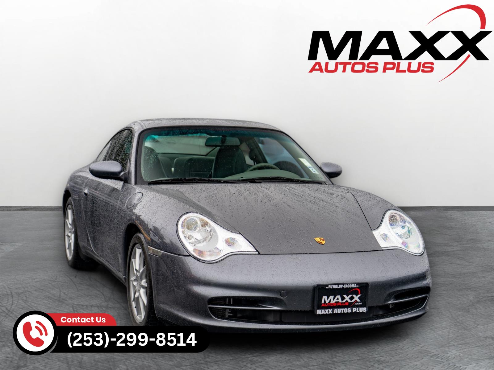 Gray (Seal Grey Metallic) 2003 Porsche 911 Carrera Coupe RWD Coupe Rear-Wheel Drive 6-Speed Manual
