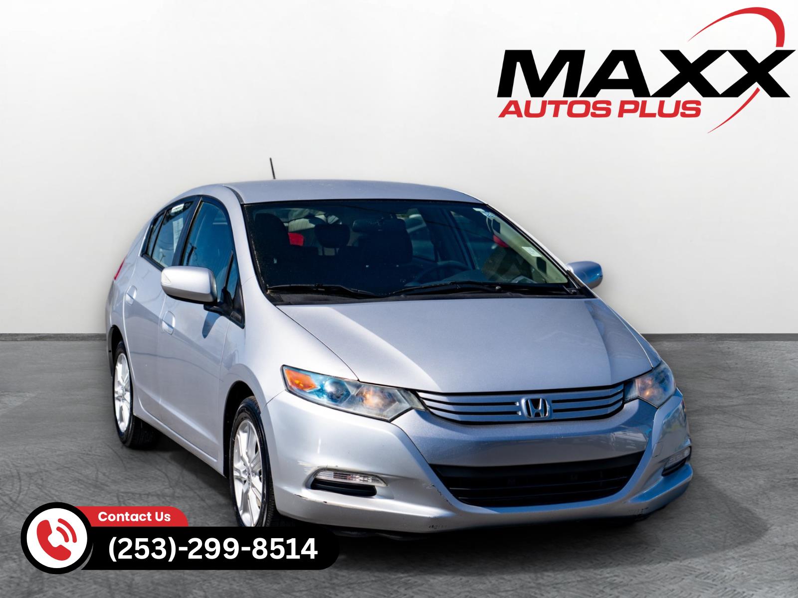 Alabaster Silver Metallic 2010 Honda Insight EX Hatchback Front-Wheel Drive Continuously Variable Transmission