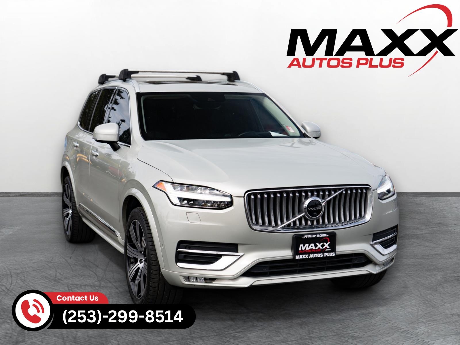 Birch Light Metallic 2021 Volvo XC90 SUV / Crossover All-Wheel Drive Automatic