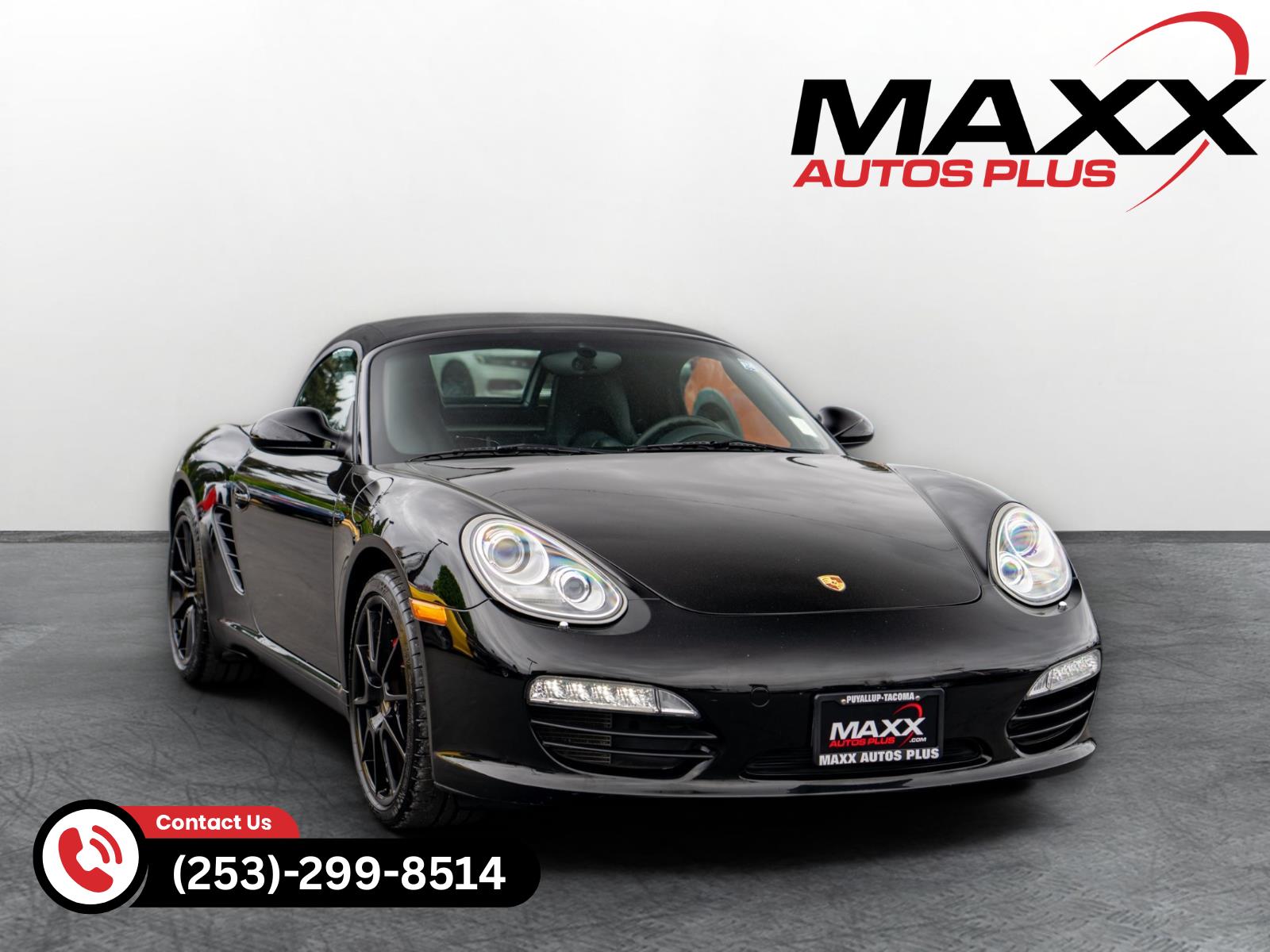 Black 2012 Porsche Boxster S Black Edition Convertible Rear-Wheel Drive 6-Speed Manual