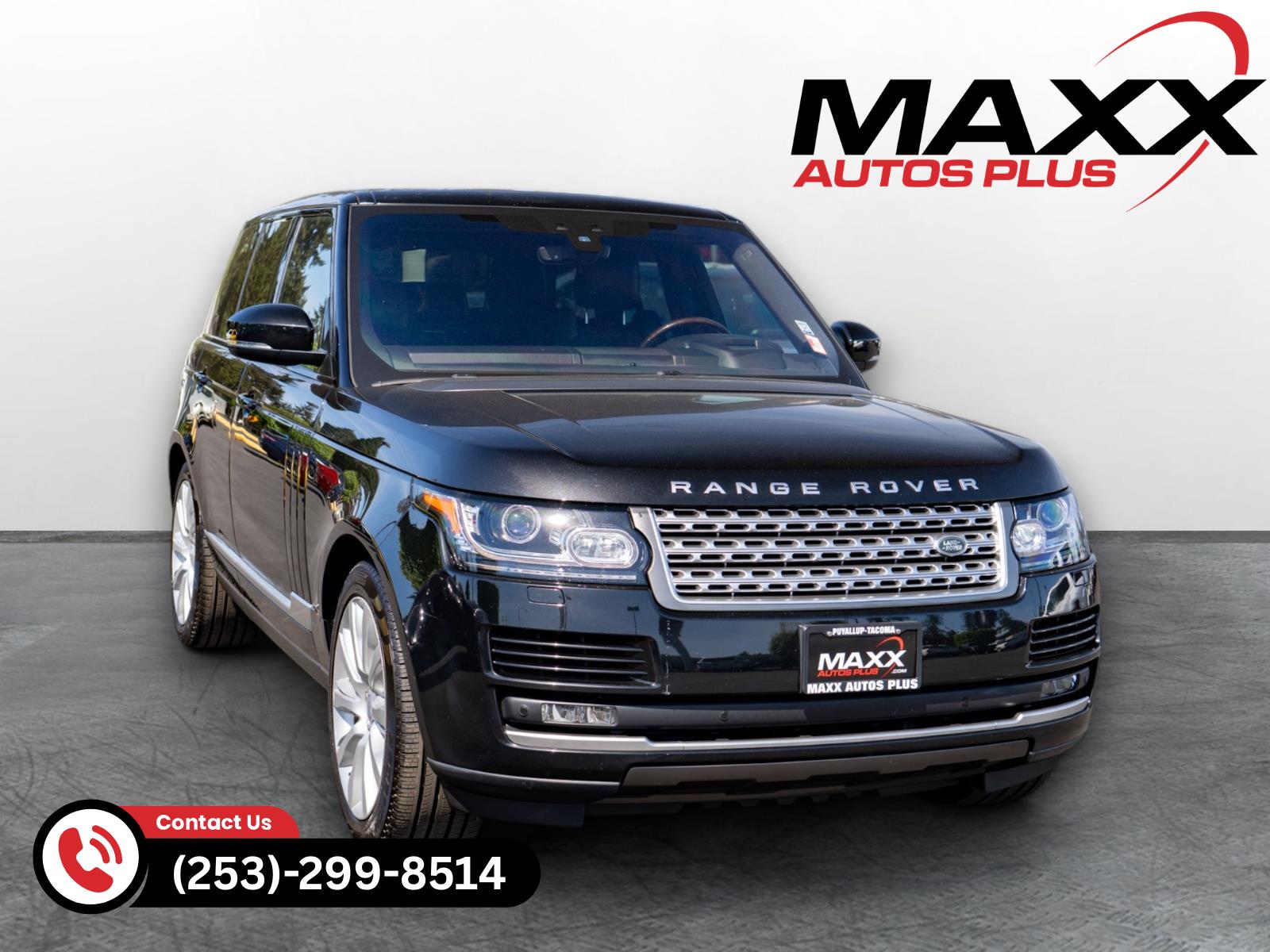 Farallon Black Metallic 2017 Land Rover Range Rover V8 Supercharged 4WD SUV / Crossover All-Wheel Drive Automatic