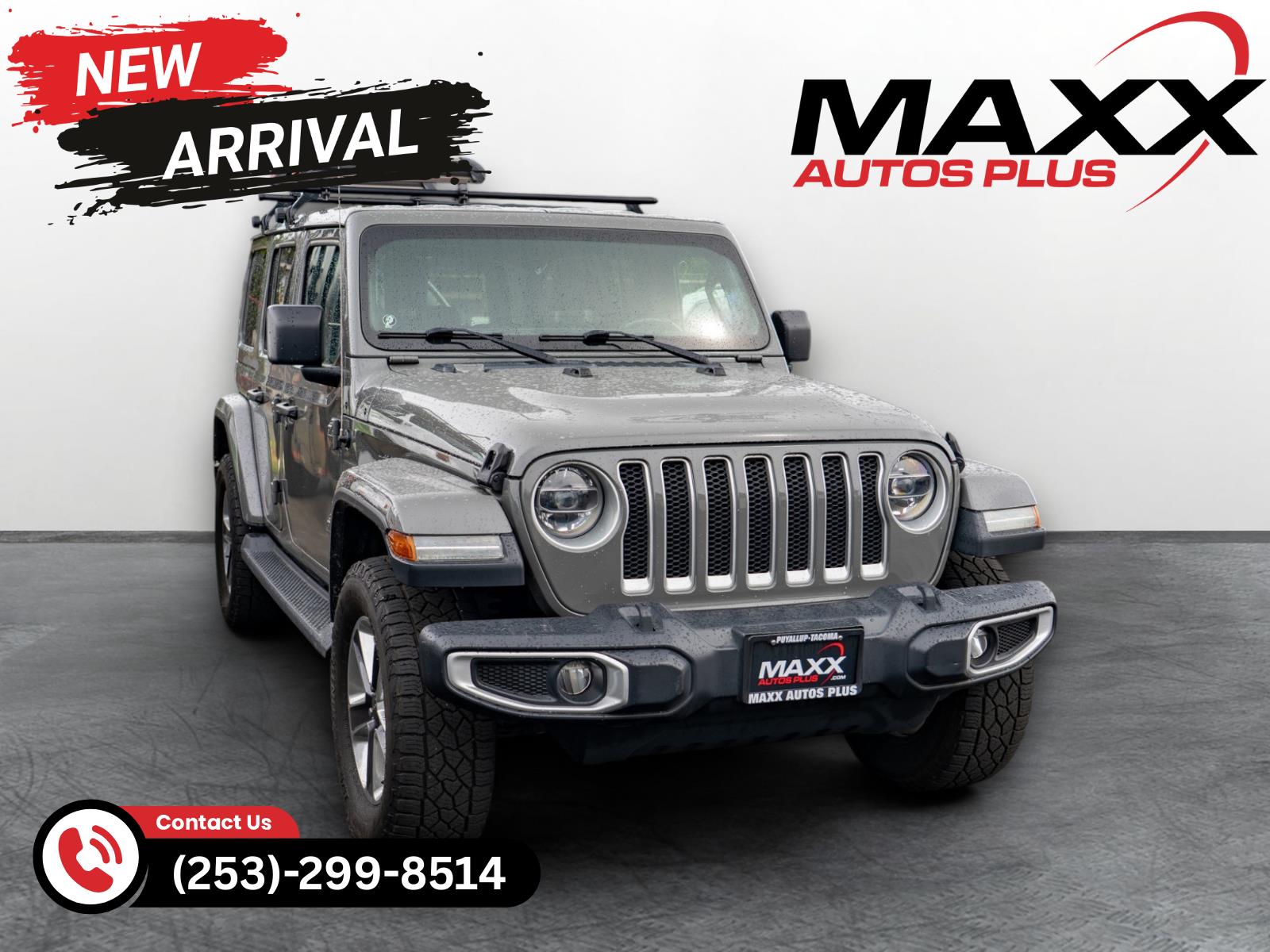 Sting-Gray Clearcoat 2020 Jeep Wrangler Unlimited Sahara 4WD SUV / Crossover Four-Wheel Drive 8-Speed Automatic