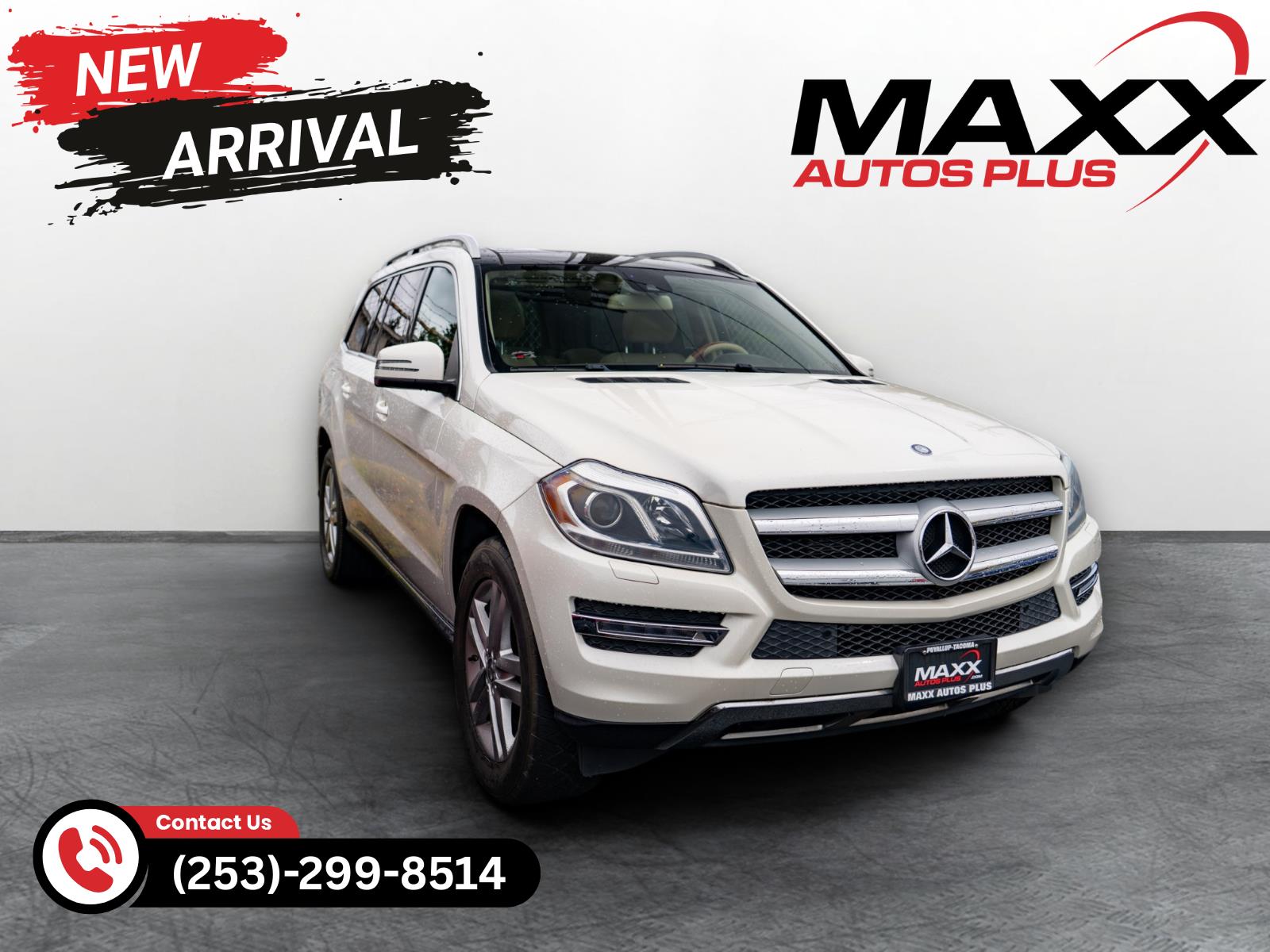 Diamond White Metallic 2014 Mercedes-Benz GL-Class GL 450 4MATIC SUV / Crossover All-Wheel Drive Automatic