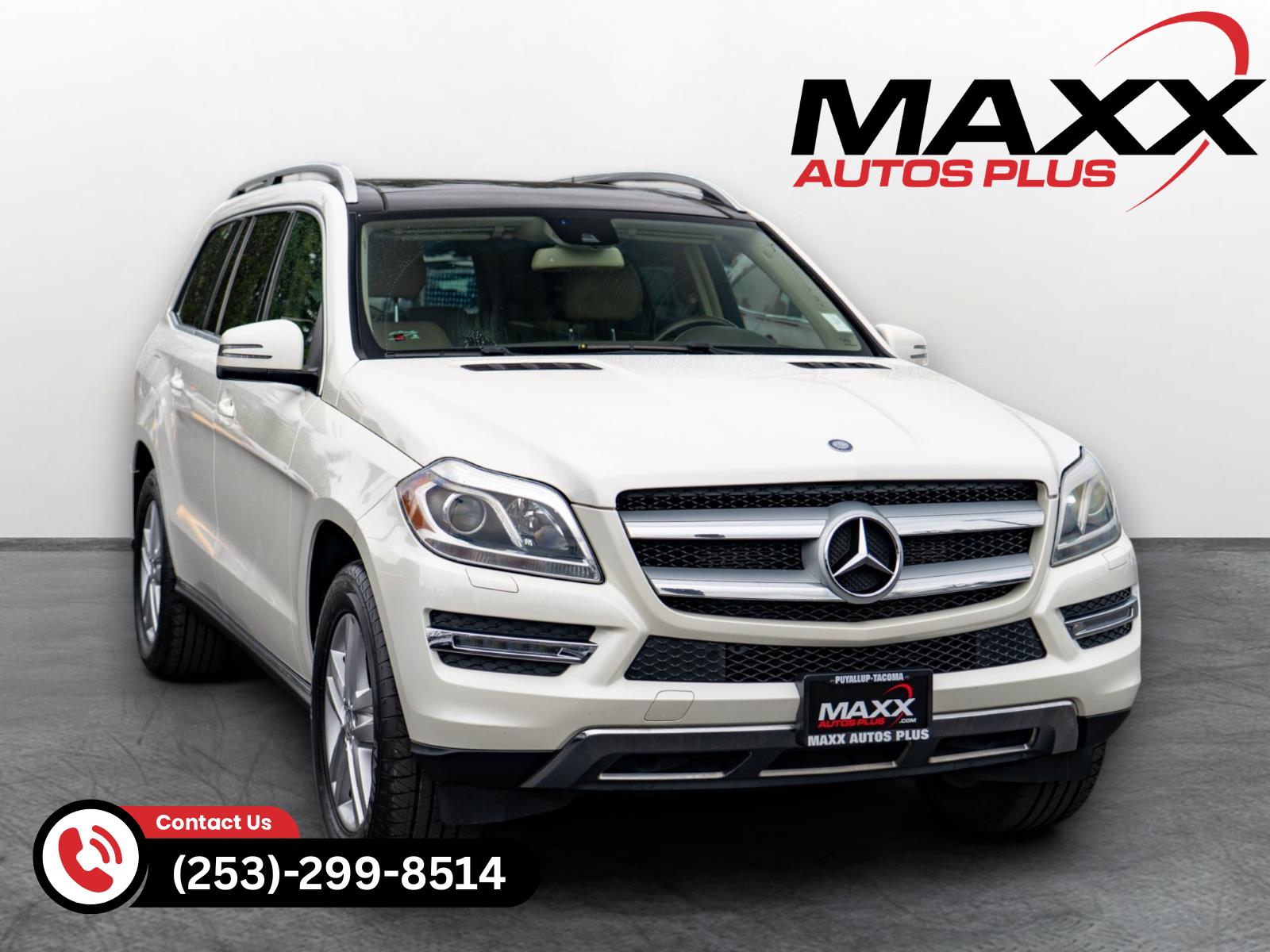 Diamond White Metallic 2014 Mercedes-Benz GL-Class GL 450 4MATIC SUV / Crossover All-Wheel Drive Automatic