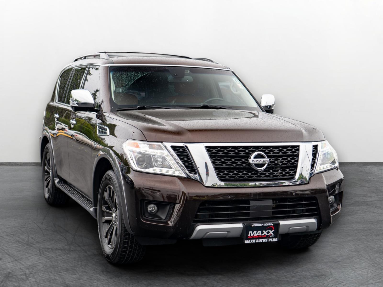 Brown Mocha Almond 2017 Nissan Armada SUV / Crossover Four-Wheel Drive Automatic