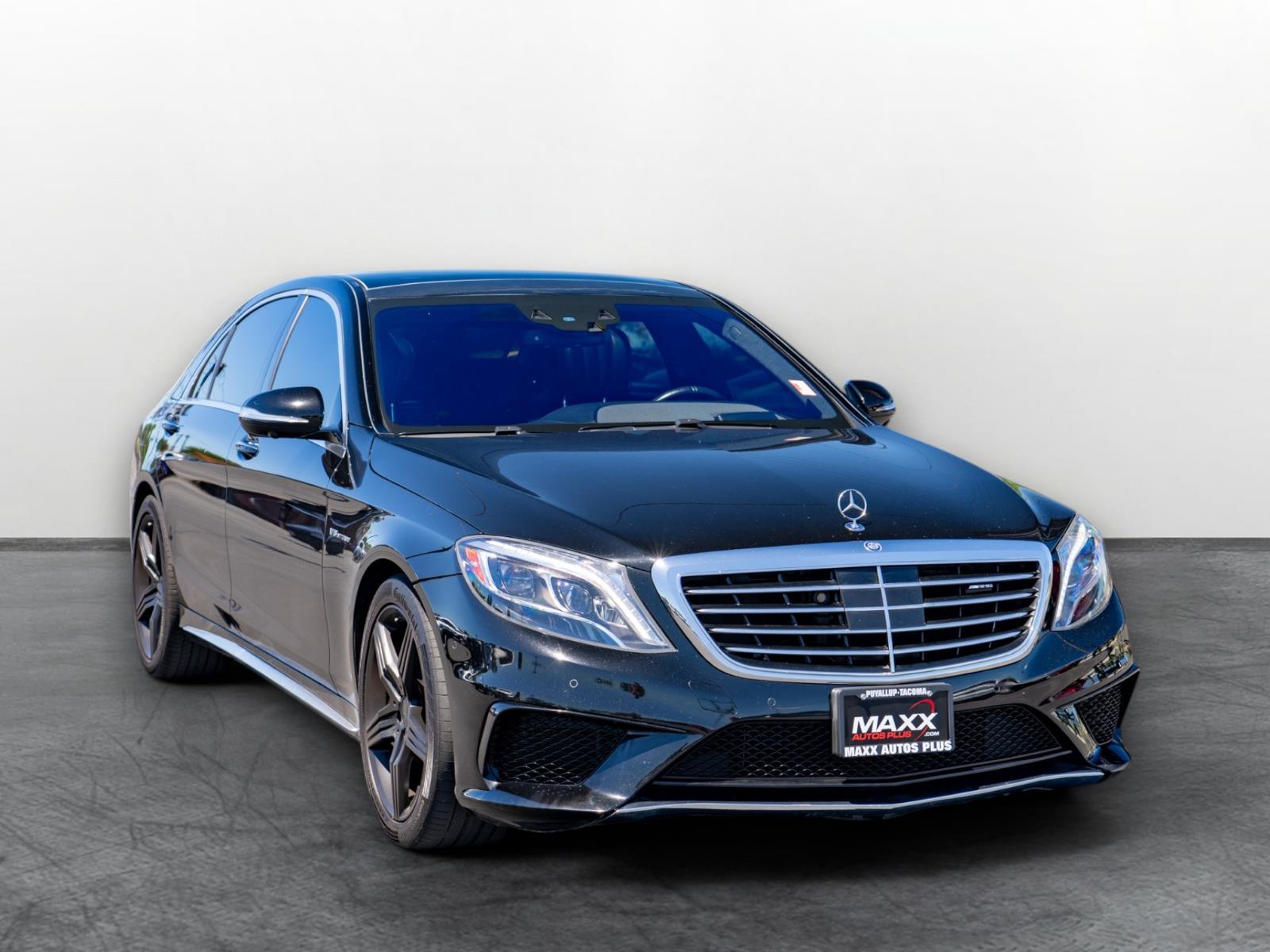 Black 2016 Mercedes-Benz S-Class Sedan All-Wheel Drive Automatic