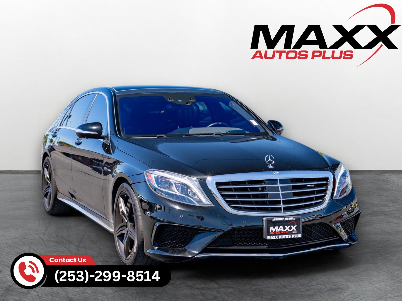 Black 2016 Mercedes-Benz S-Class Sedan All-Wheel Drive Automatic